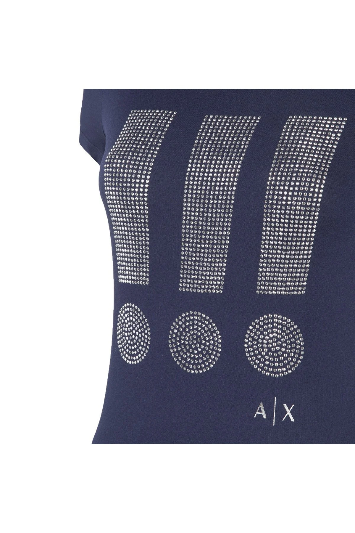 ARMANI EXCHANGE T SHIRT Bayan T Shirt 6ZYTBE YJA8Z 1554 LACİVERT - 4