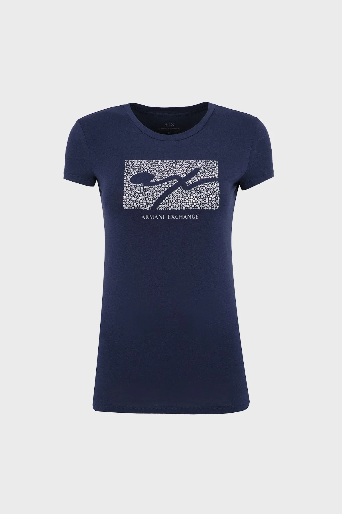 ARMANI EXCHANGE T SHIRT Bayan T Shirt 6ZYTBK YJS8Z 1554 LACİVERT - 1