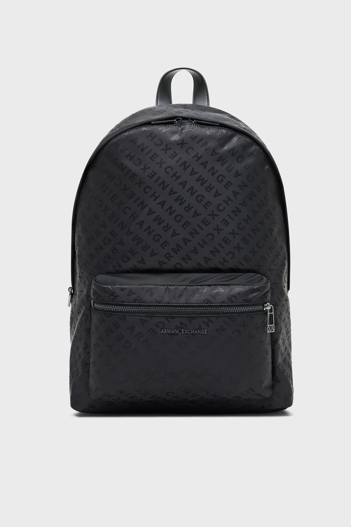 Armani Exchange Tamamı Logolu Ayarlanbilir Omuz Askılı Erkek Sırt Çantası XM001611 AF17208 UC001 SİYAH - 1