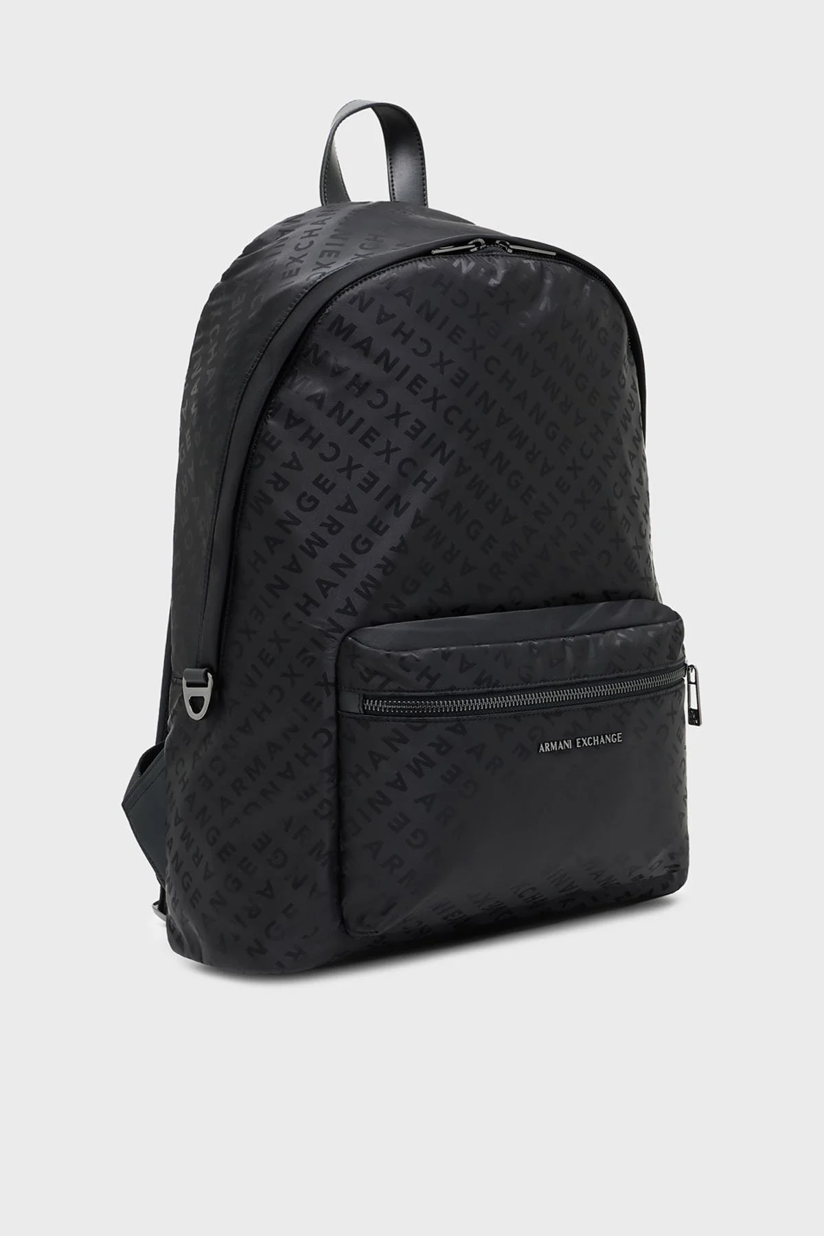 Armani Exchange Tamamı Logolu Ayarlanbilir Omuz Askılı Erkek Sırt Çantası XM001611 AF17208 UC001 SİYAH - 4