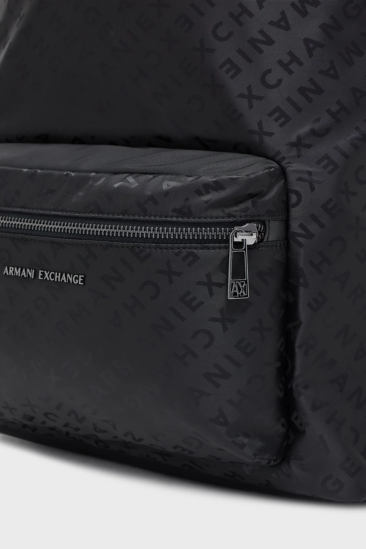 Armani Exchange Tamamı Logolu Ayarlanbilir Omuz Askılı Erkek Sırt Çantası XM001611 AF17208 UC001 SİYAH - 5