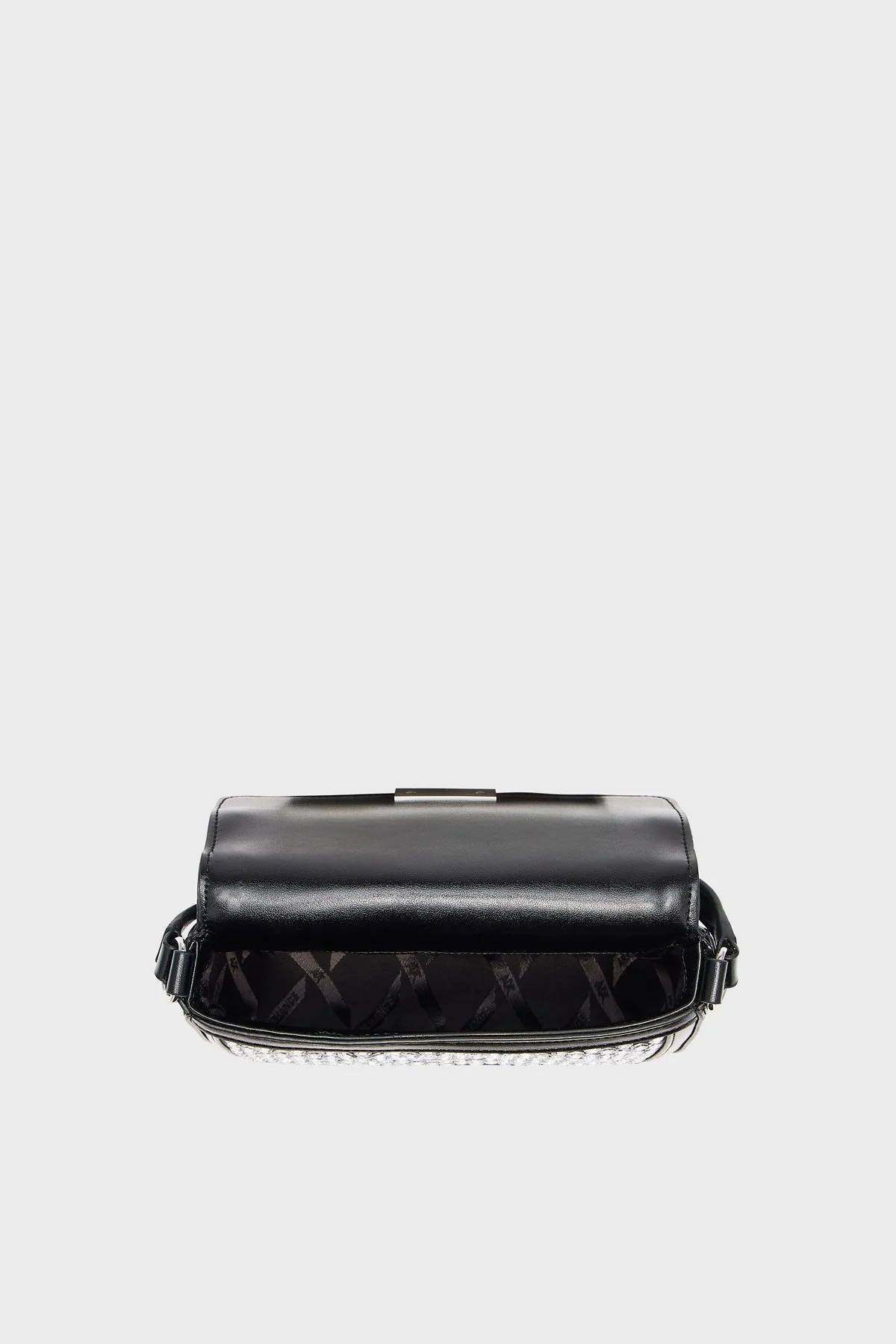 Armani Exchange Taşlı Ayarlanabilir Askılı Kadın Çanta XW003374 AF26449 MC009 Siyah - 4