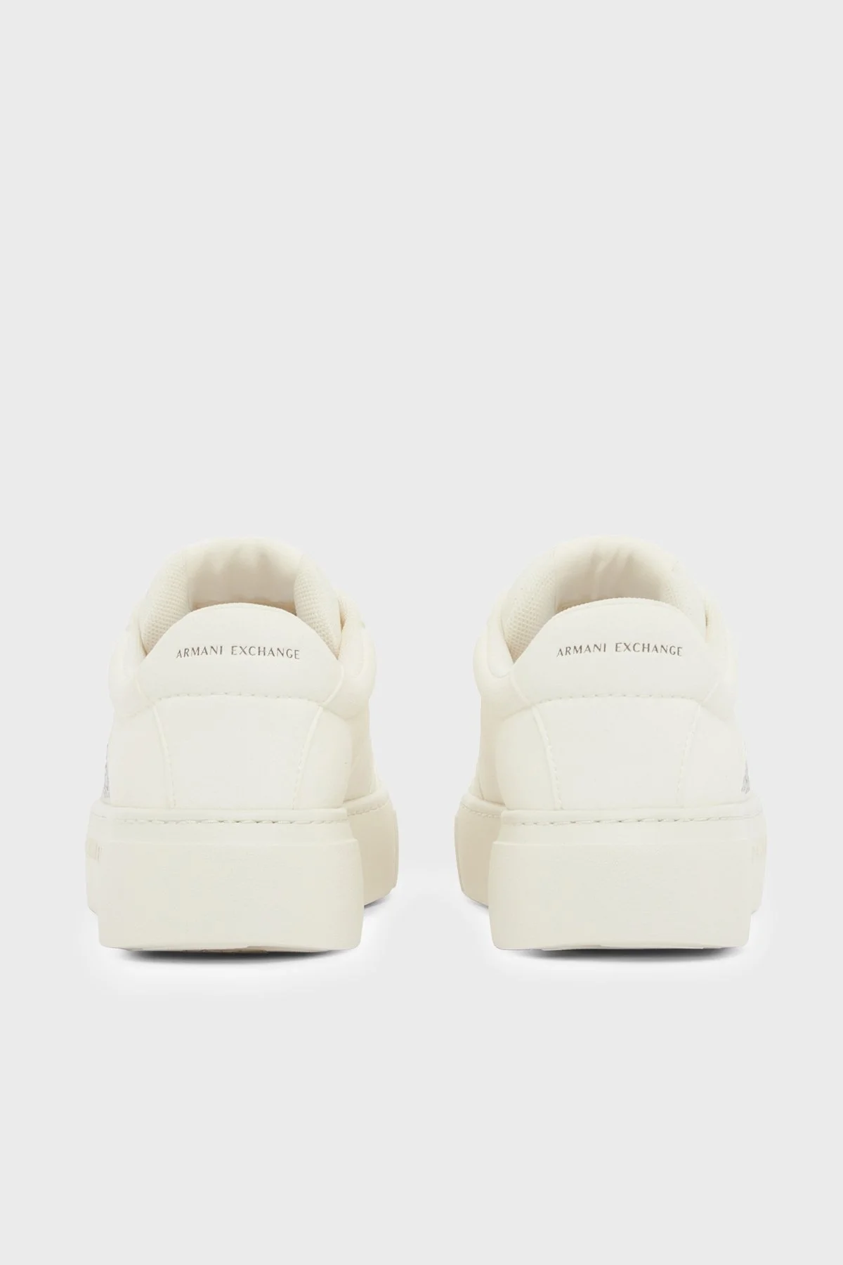 Armani Exchange Taşlı Logo Sneaker Bayan Ayakkabı XW002788 AF23057 U0011 BEYAZ - 5