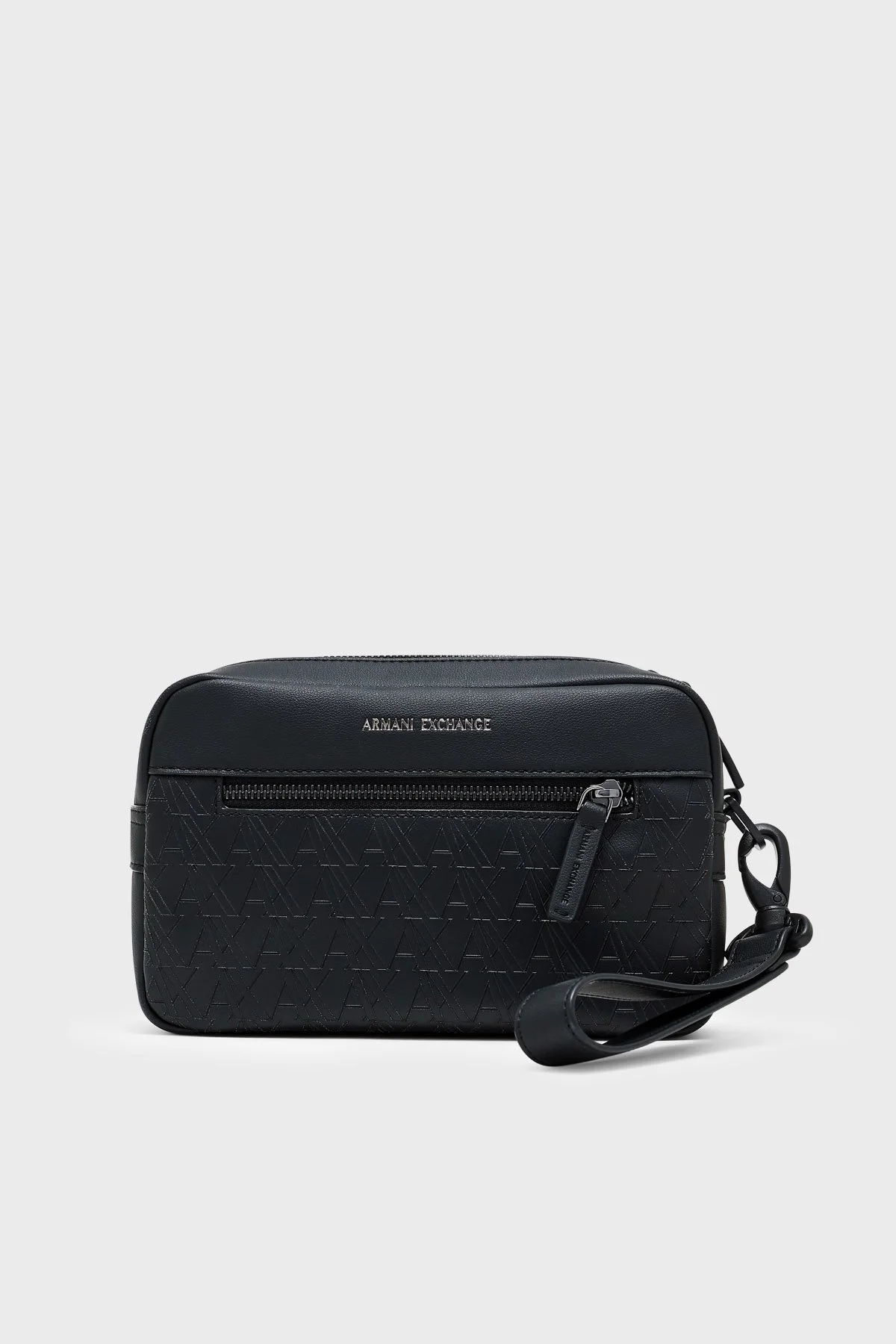 Armani Exchange Tek Saplı Logolu Erkek Çanta XM003583 AF26662 UC001 Siyah - 1