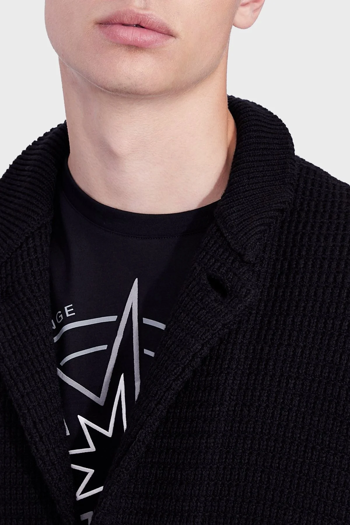 Armani Exchange Yün Karışımlı Cepli Regular Fit Erkek Ceket 6KZG1B ZMS6Z 1510 LACİVERT - 4