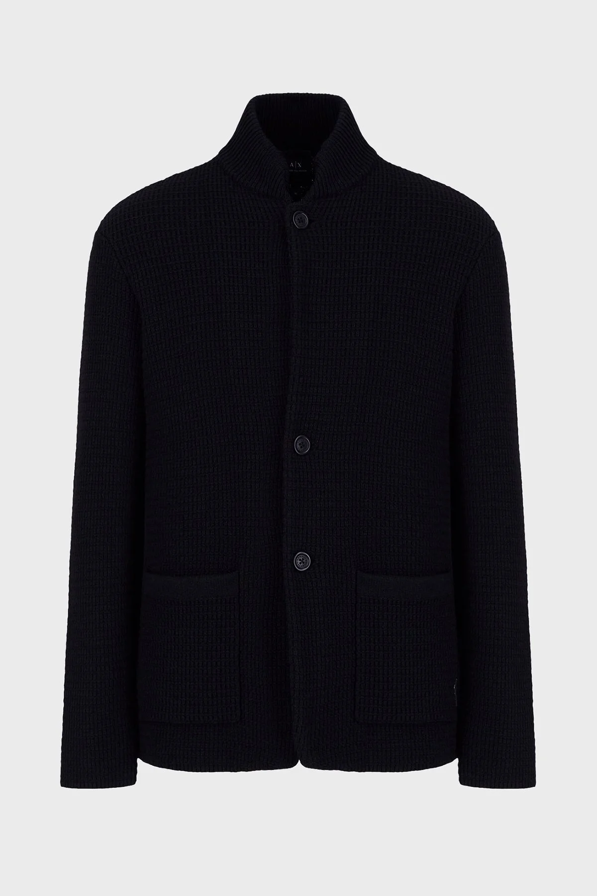 Armani Exchange Yün Karışımlı Cepli Regular Fit Erkek Ceket 6KZG1B ZMS6Z 1510 LACİVERT - 5