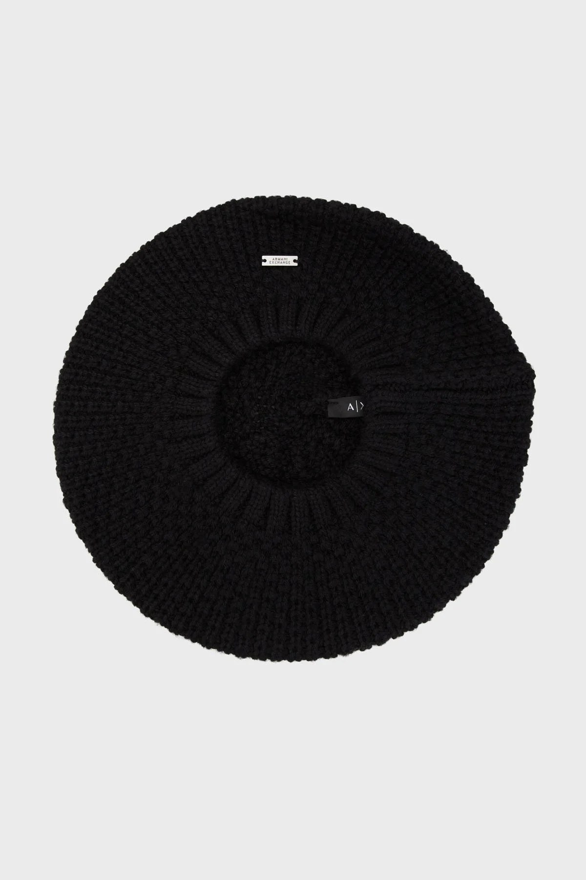 Armani Exchange Yün Karışımlı Örme Bayan Bere XW001544 AF16604 UC001 SİYAH - 2