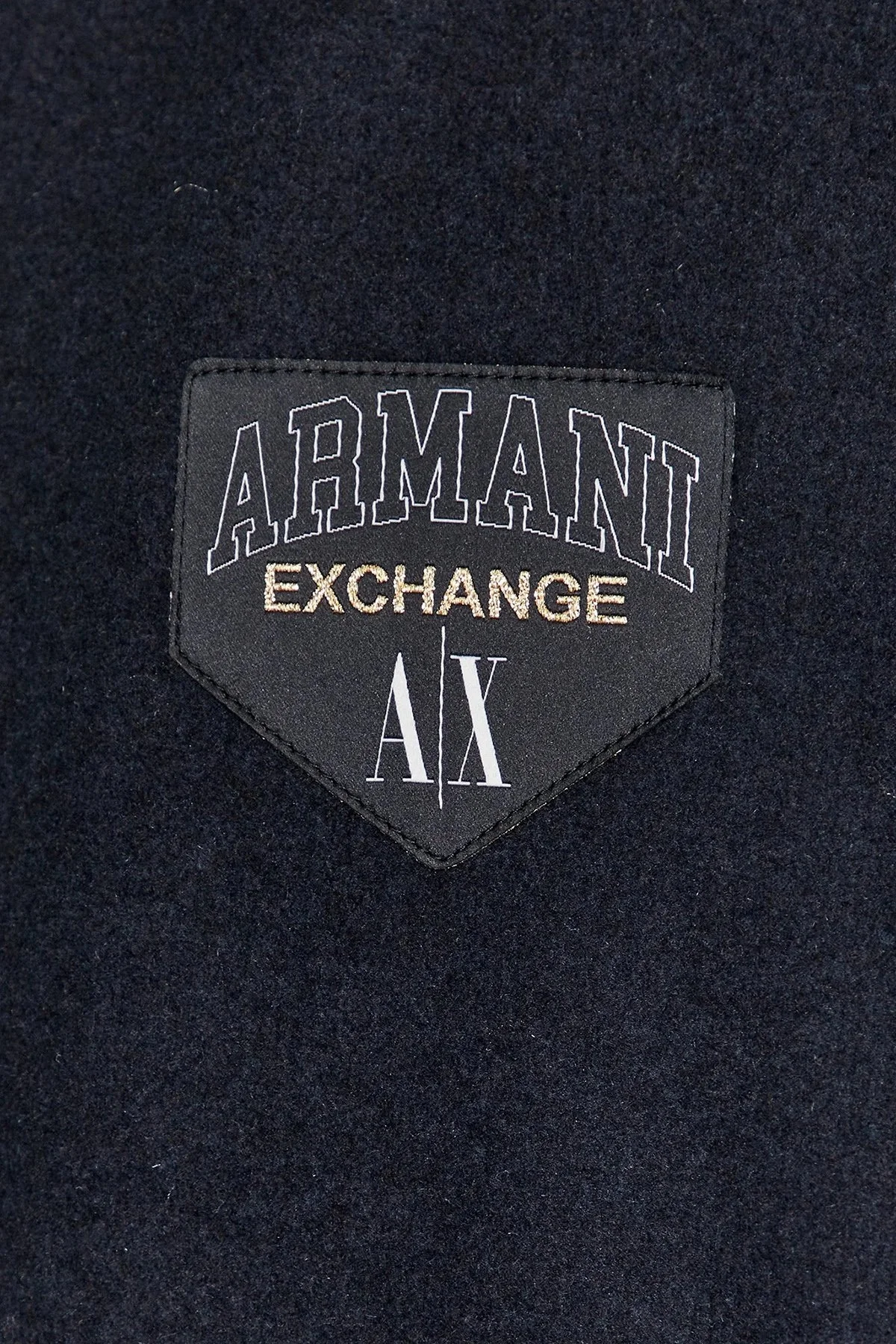 Armani Exchange Yünlü Kolej Yaka Regular Fit Bomber Erkek Ceket 6RZB21 ZNIKZ 1510 LACİVERT - 6