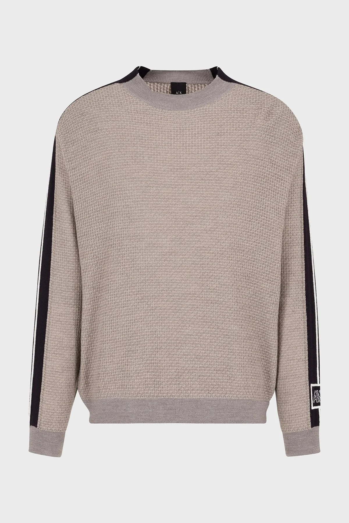 Armani Exchange Yünlü Regular Fit Bisiklet Yaka Erkek Kazak 6DZM2X ZM4MZ 4791 KREM - 5