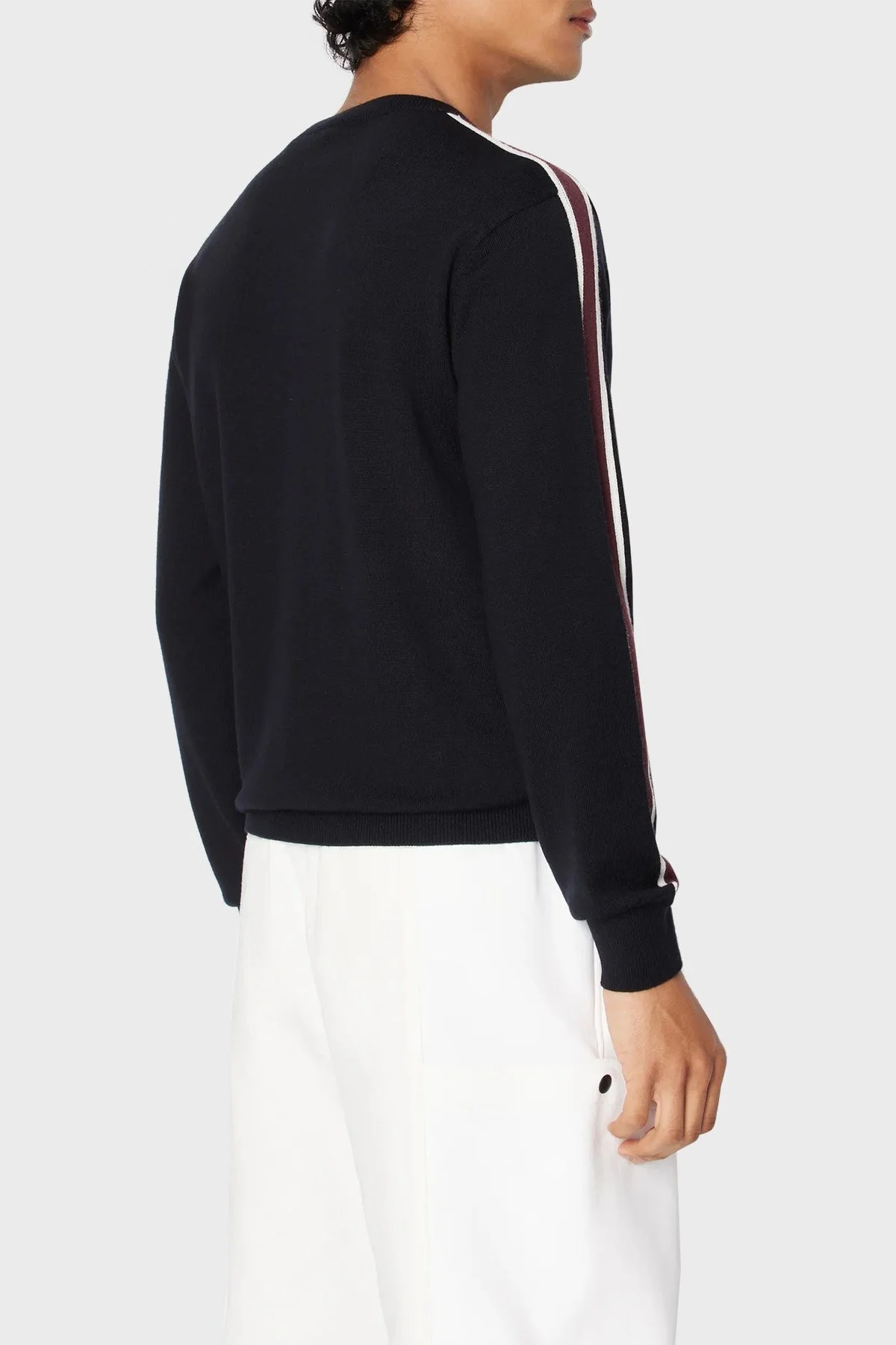 Armani Exchange Yünlü Regular Fit Bisiklet Yaka Erkek Kazak 6RZM6F ZMM9Z 1583 LACİVERT - 2