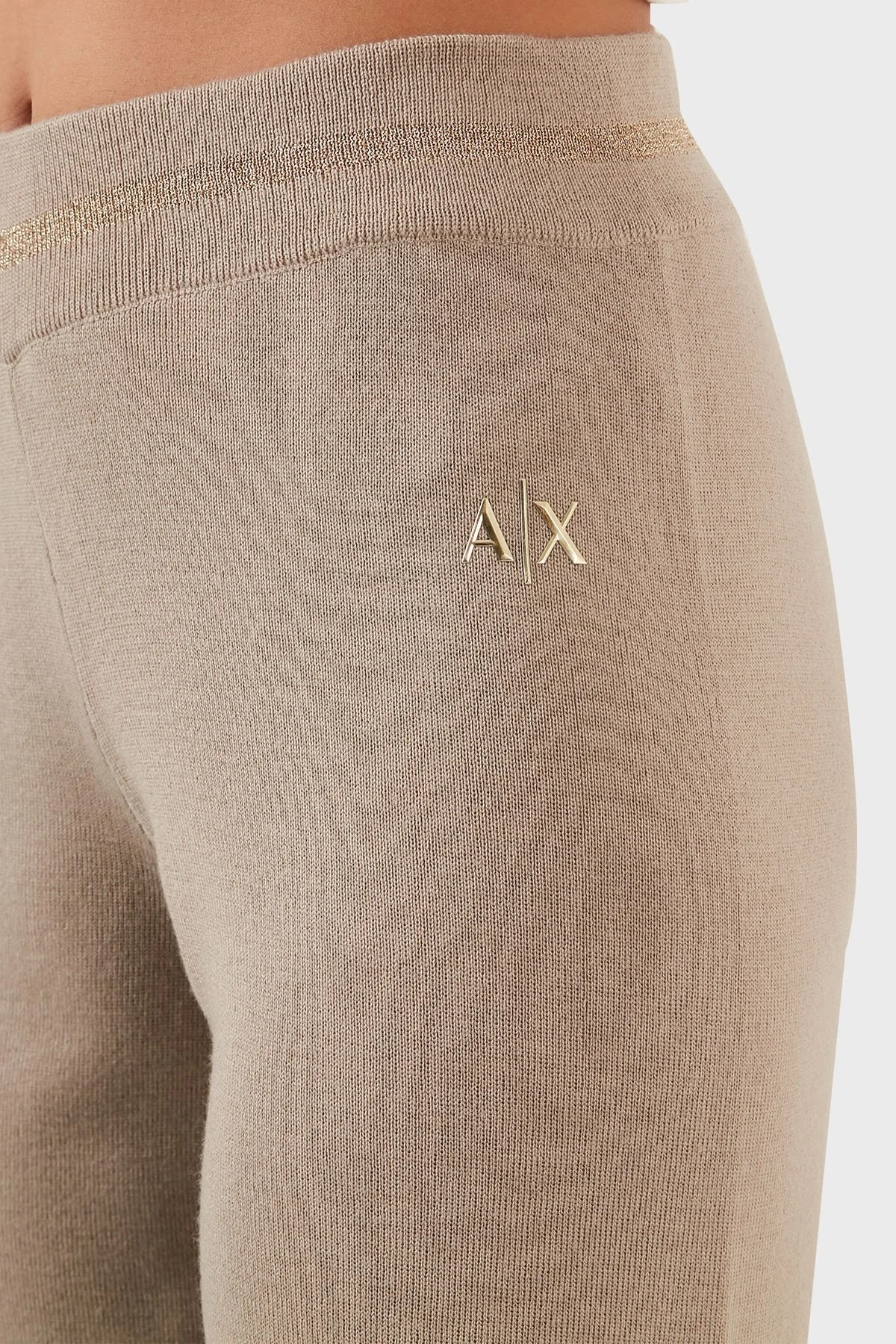 Armani Exchange Yünlü Regular Fit Jogger Bayan Pantolon 6LYP1G YME3Z 1768 BEJ - 5