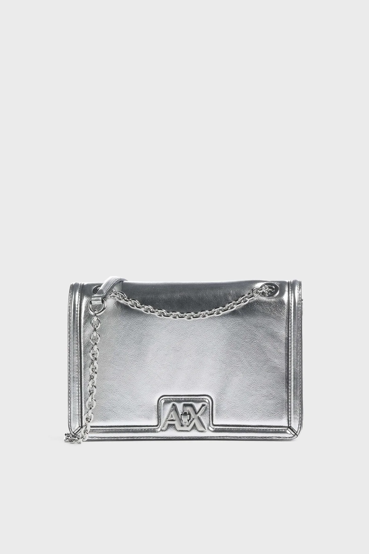 Armani Exchange Zincir Askılı Bayan Çanta 942833 4R701 09117 GÜMÜŞ - 1