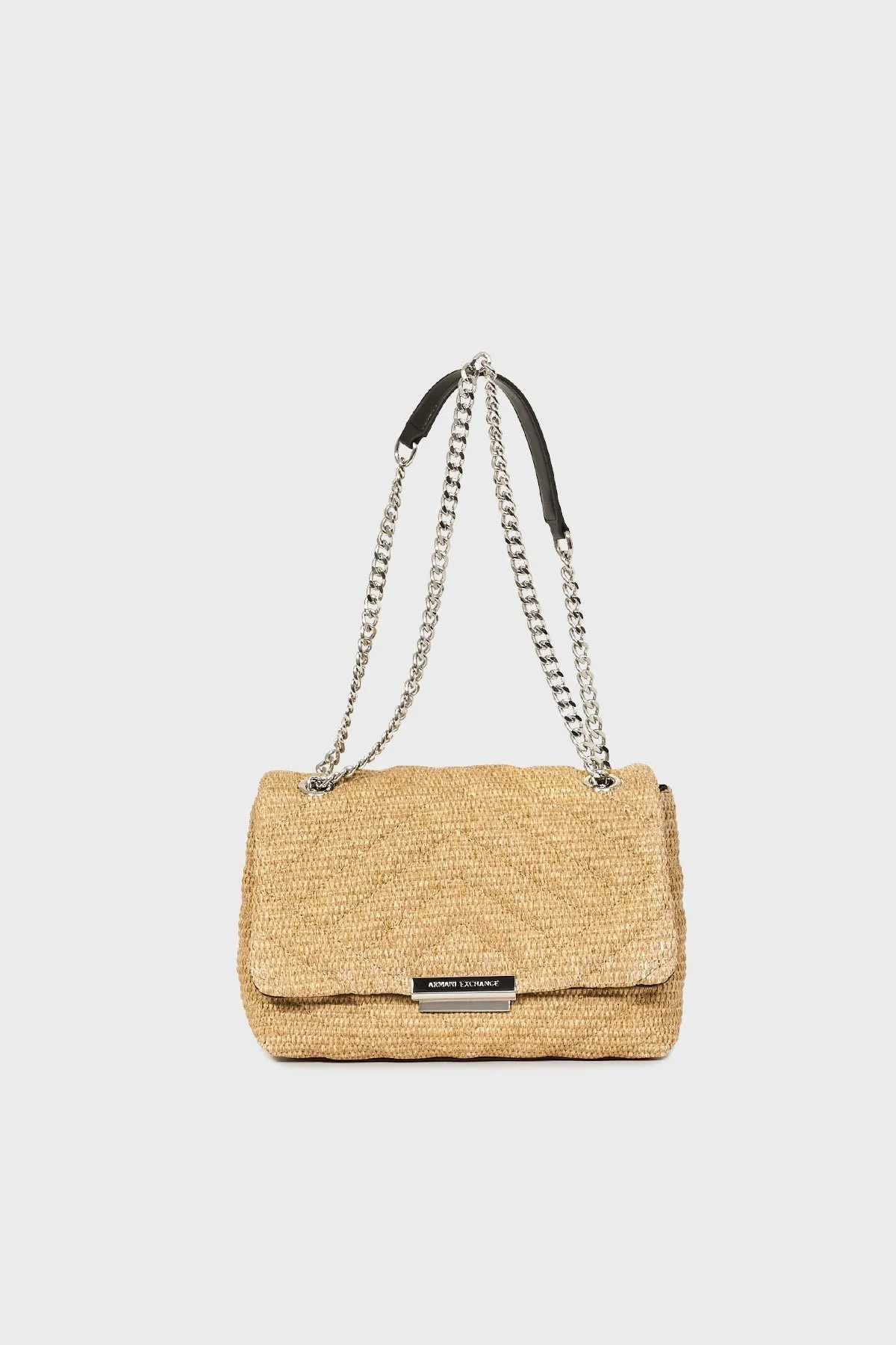 Armani Exchange Zincir Askılı Hasır Bayan Çanta 949122 4R757 03112 KAHVE - 1