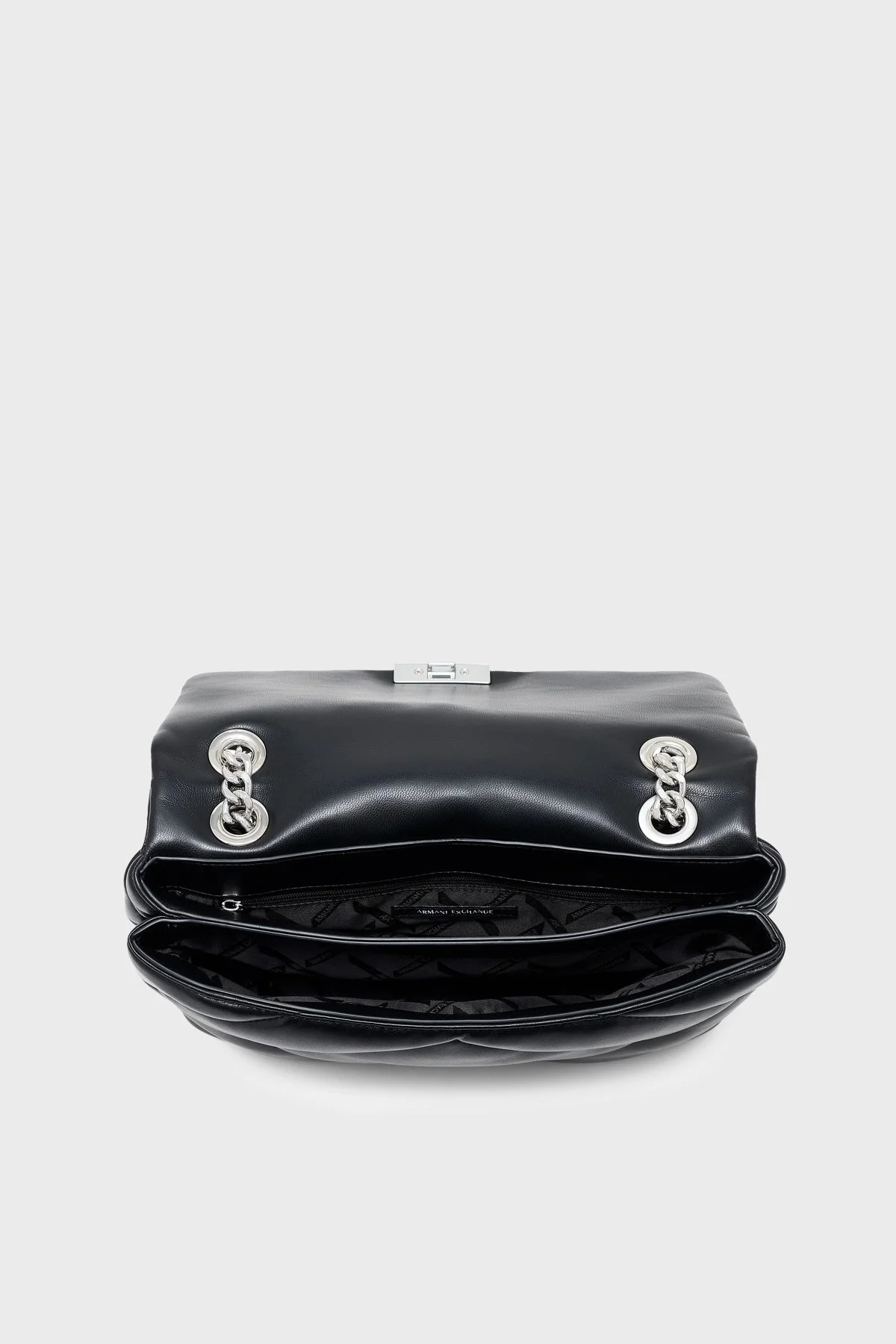 Armani Exchange Zincir Askılı Kadın Çanta XW000355 AF26568 UC001 Siyah - 5