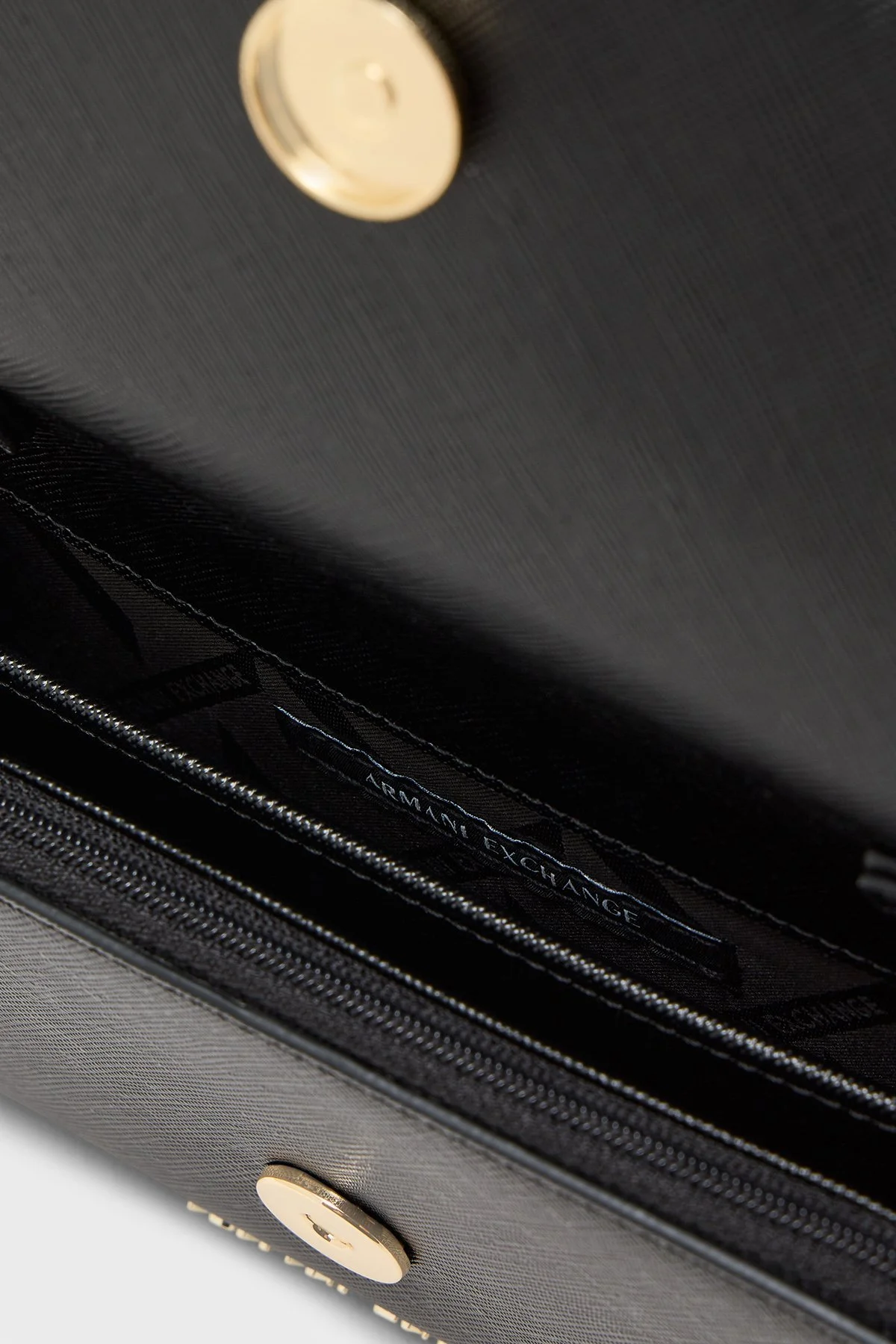 Armani Exchange Zincir Askılı Portföy Kadın Cüzdan XW000358 AF26570 UC001 Siyah - 6