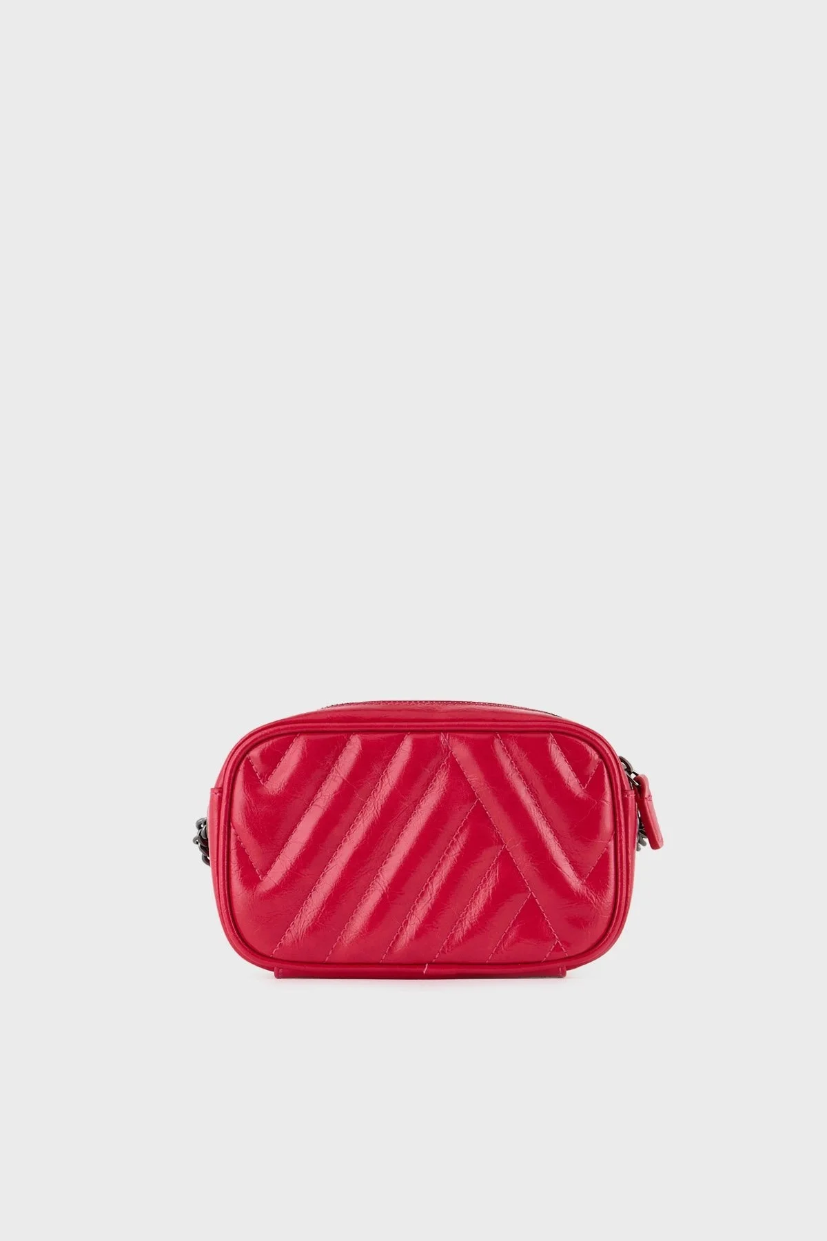Armani Exchange Zincirli Ayarlanabilir Omuz Askılı Bayan Çanta 942855 3F779 22775 KIRMIZI - 3