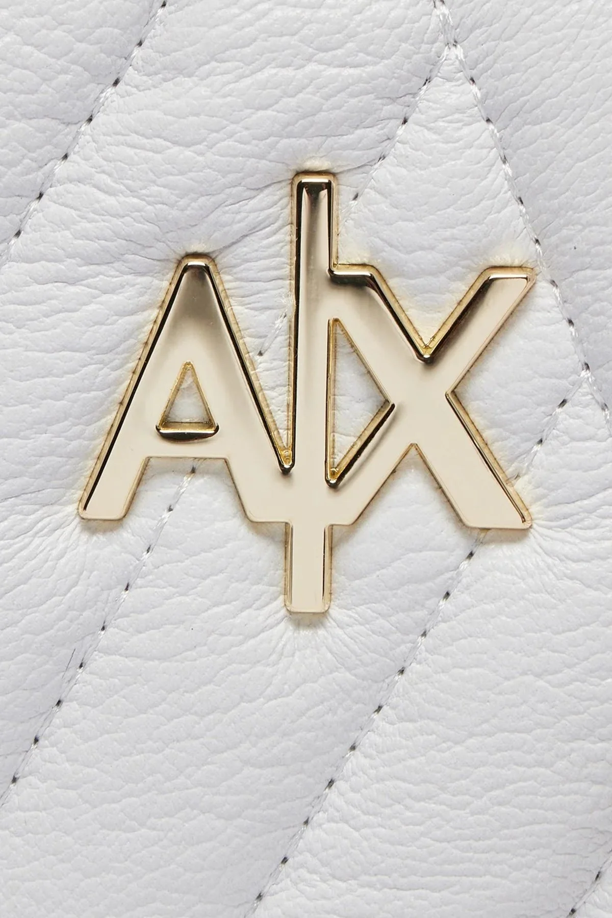 Armani Exchange Zincirli Ayarlanabilir Omuz Askılı Metalik Logo Detaylı Bayan Çanta 942855 2F745 47710 BEYAZ - 8