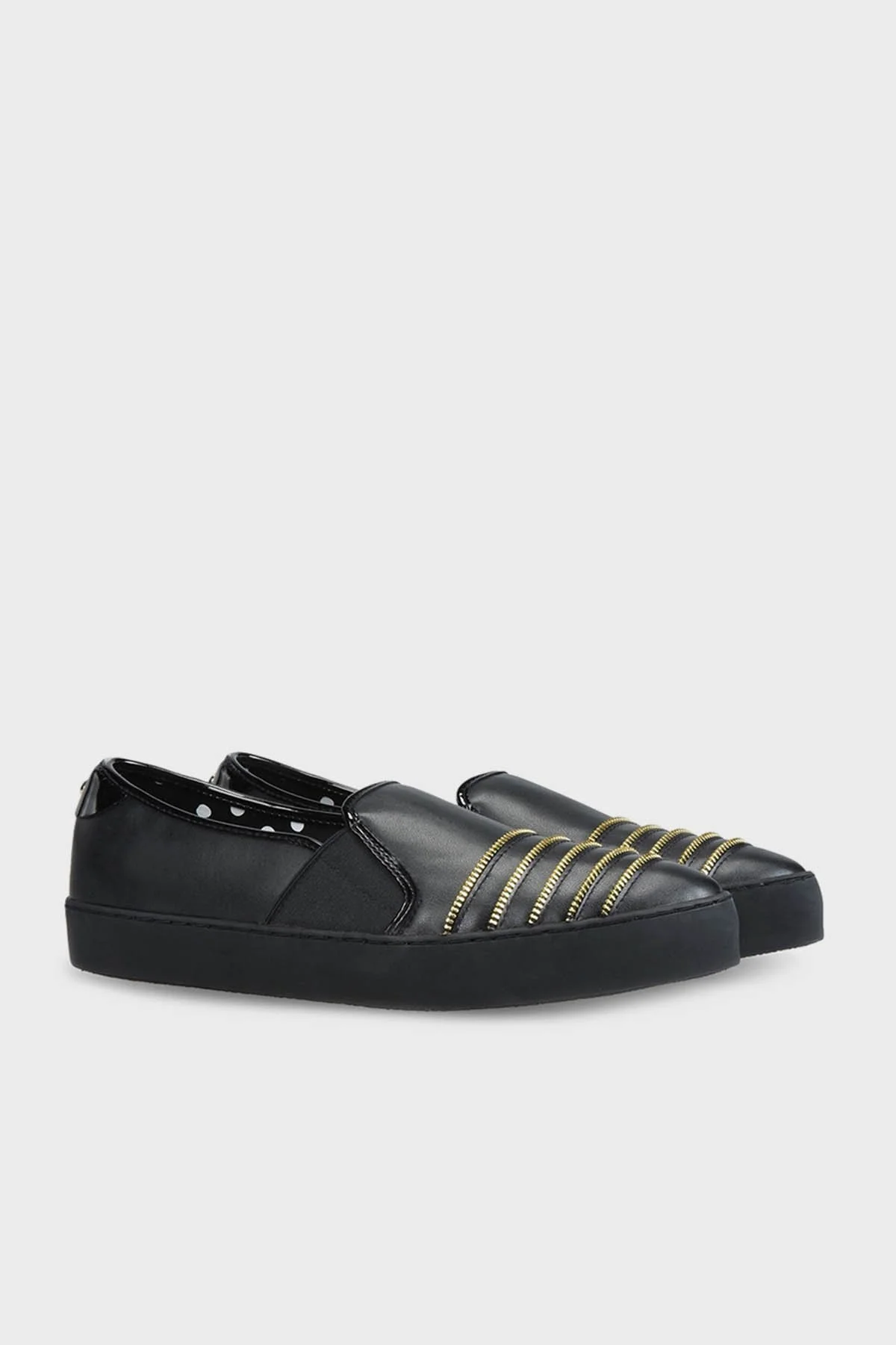 Armani Jeans Deri Casual Bayan Ayakkabı ZOX5W729250806A472C00020 SİYAH - 2