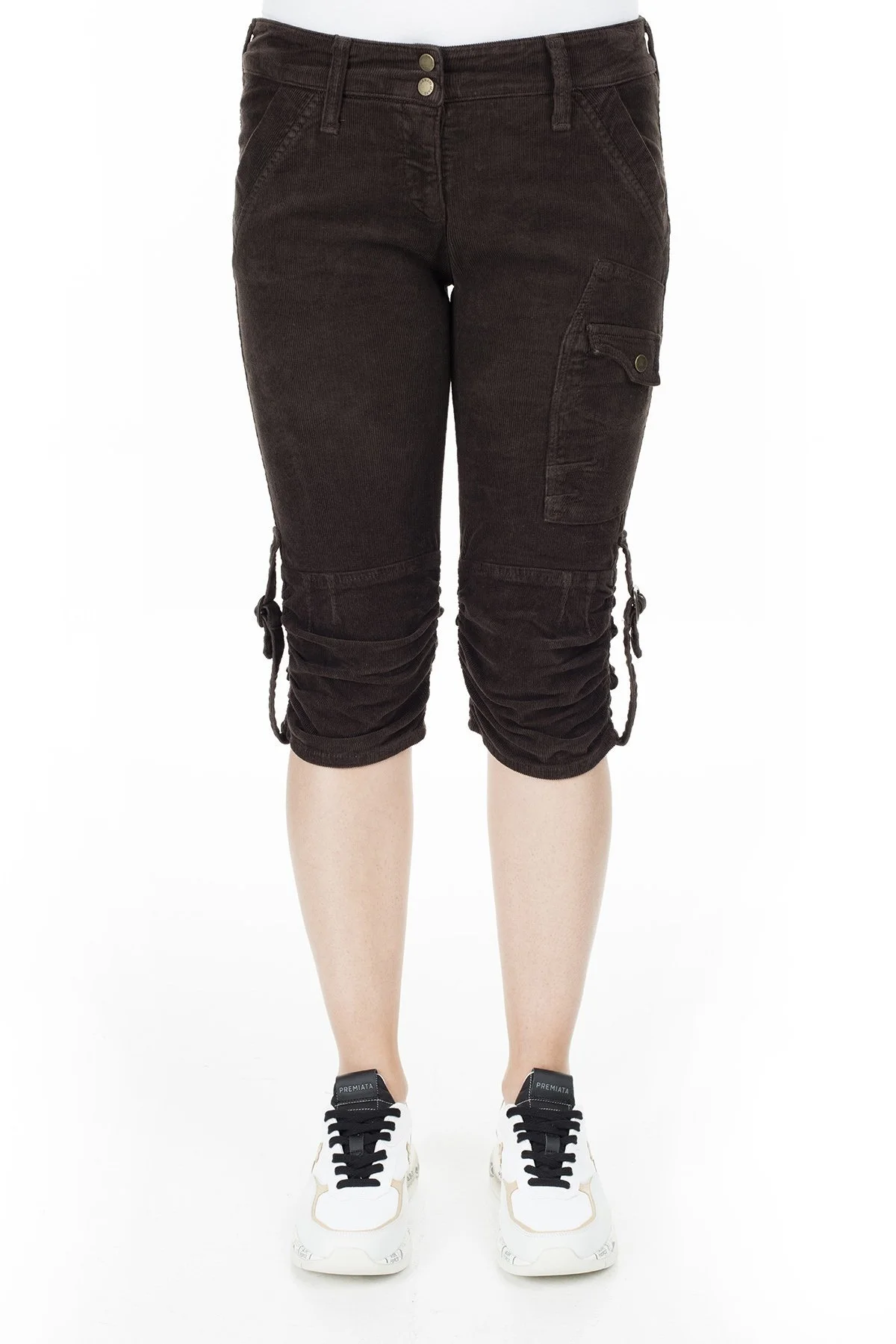 Armani Jeans Bayan Pantolon ZOXESP21QP KAHVE - 10