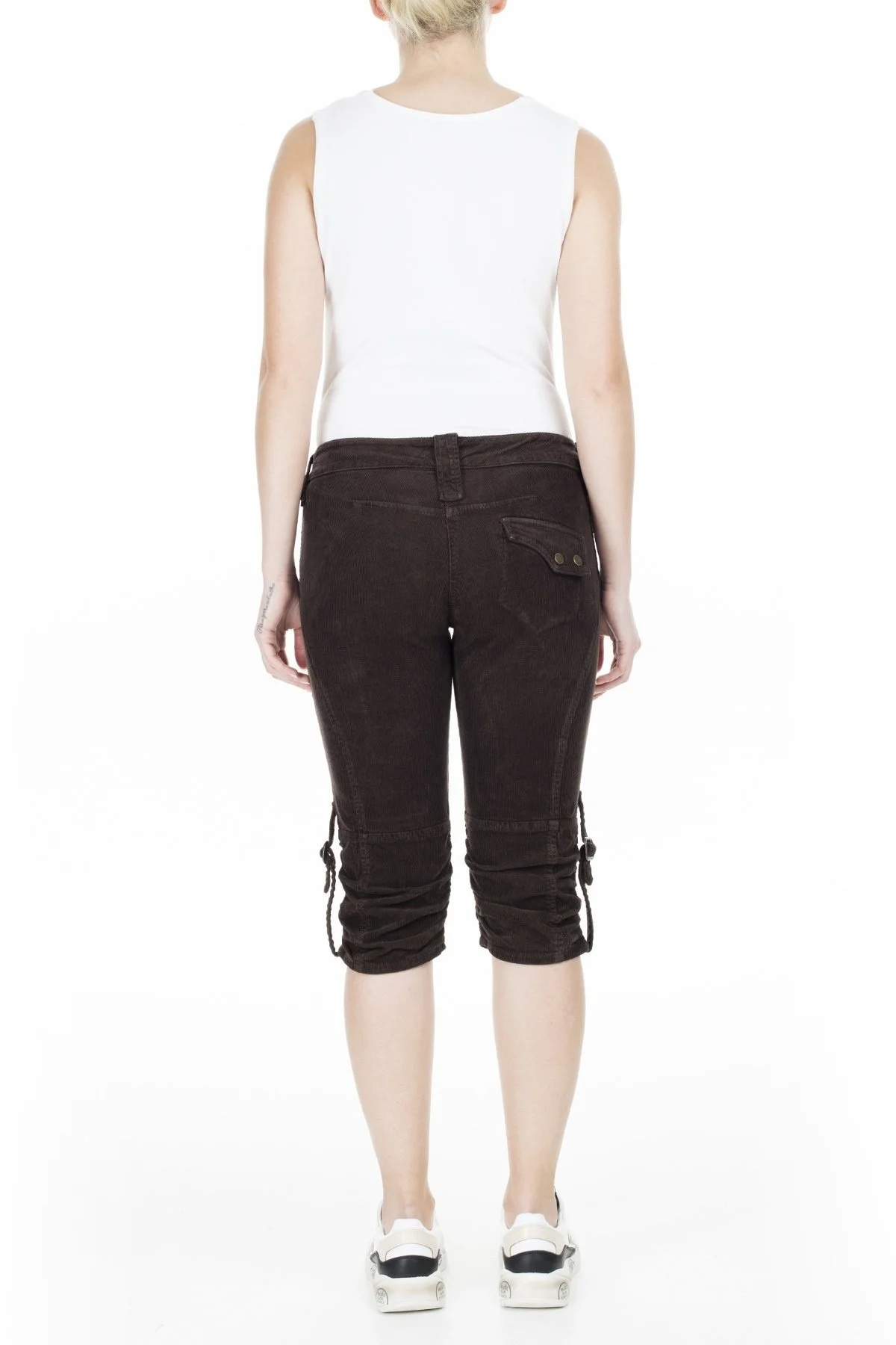 Armani Jeans Bayan Pantolon ZOXESP21QP KAHVE - 13