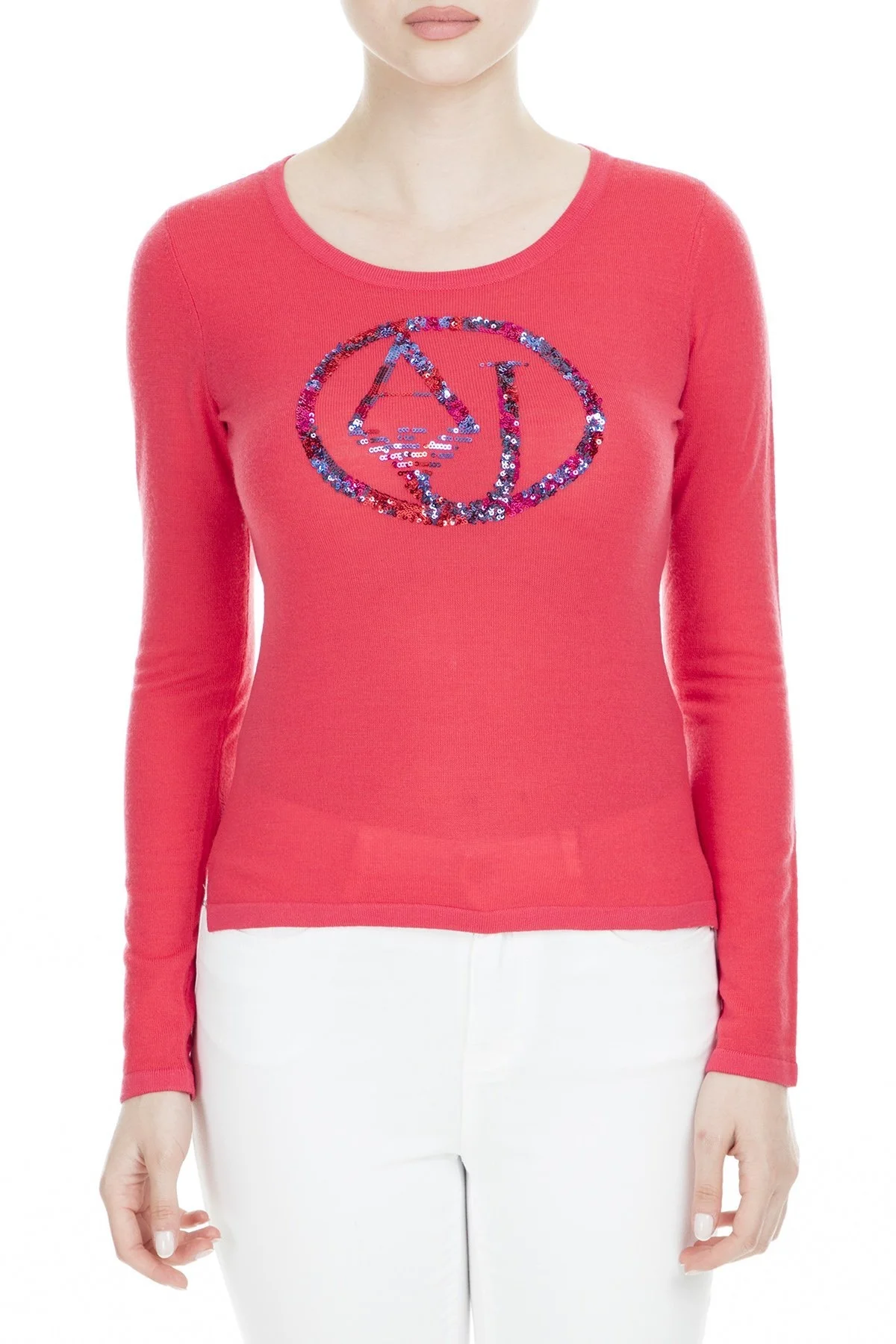 Armani Jeans Bayan Triko 6X5M9E 5M1MZ C1400 KIRMIZI - 1