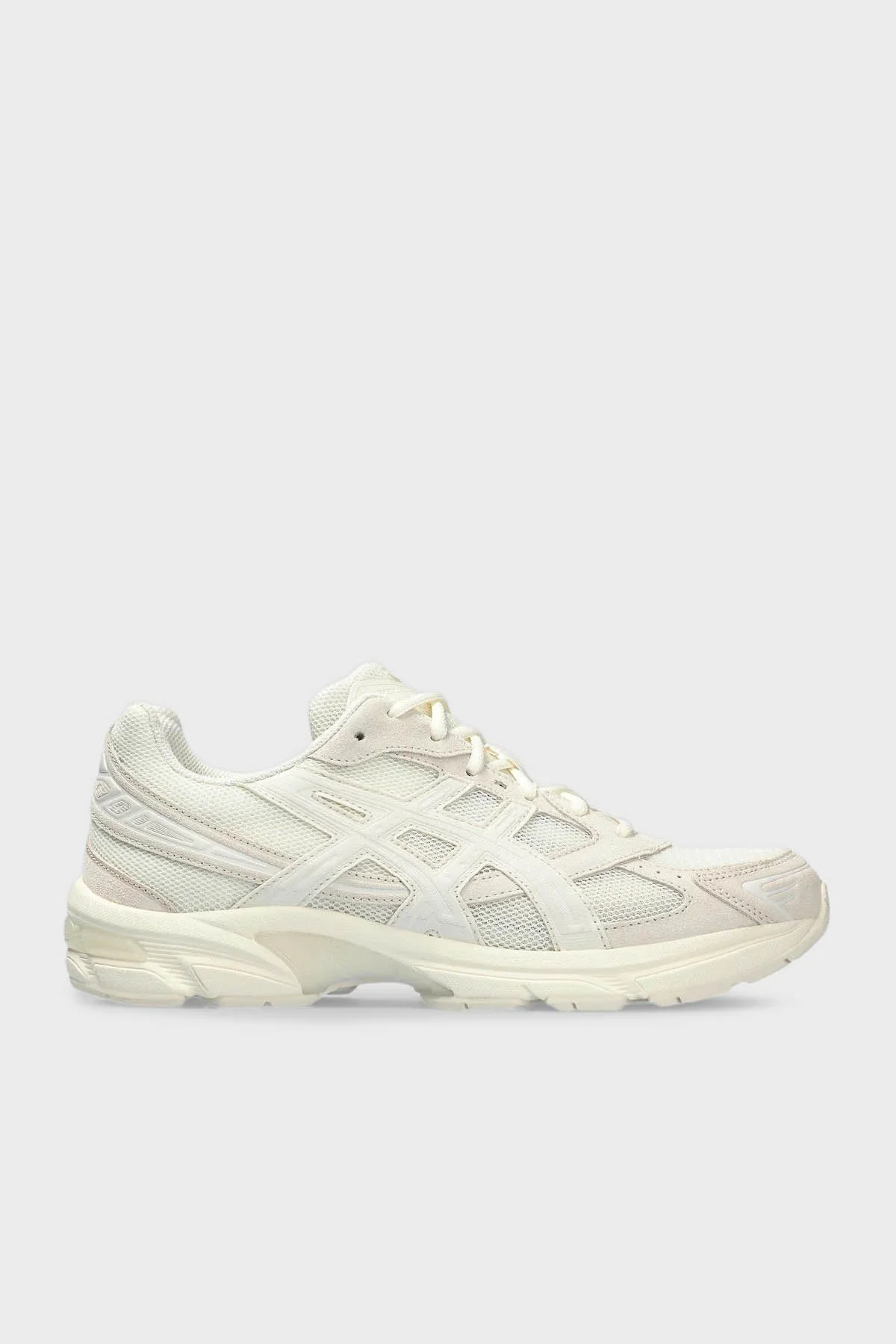 Asics Logolu File Detaylı Sneaker Unisex Ayakkabı 1203A410-100 Krem-Bej - 1