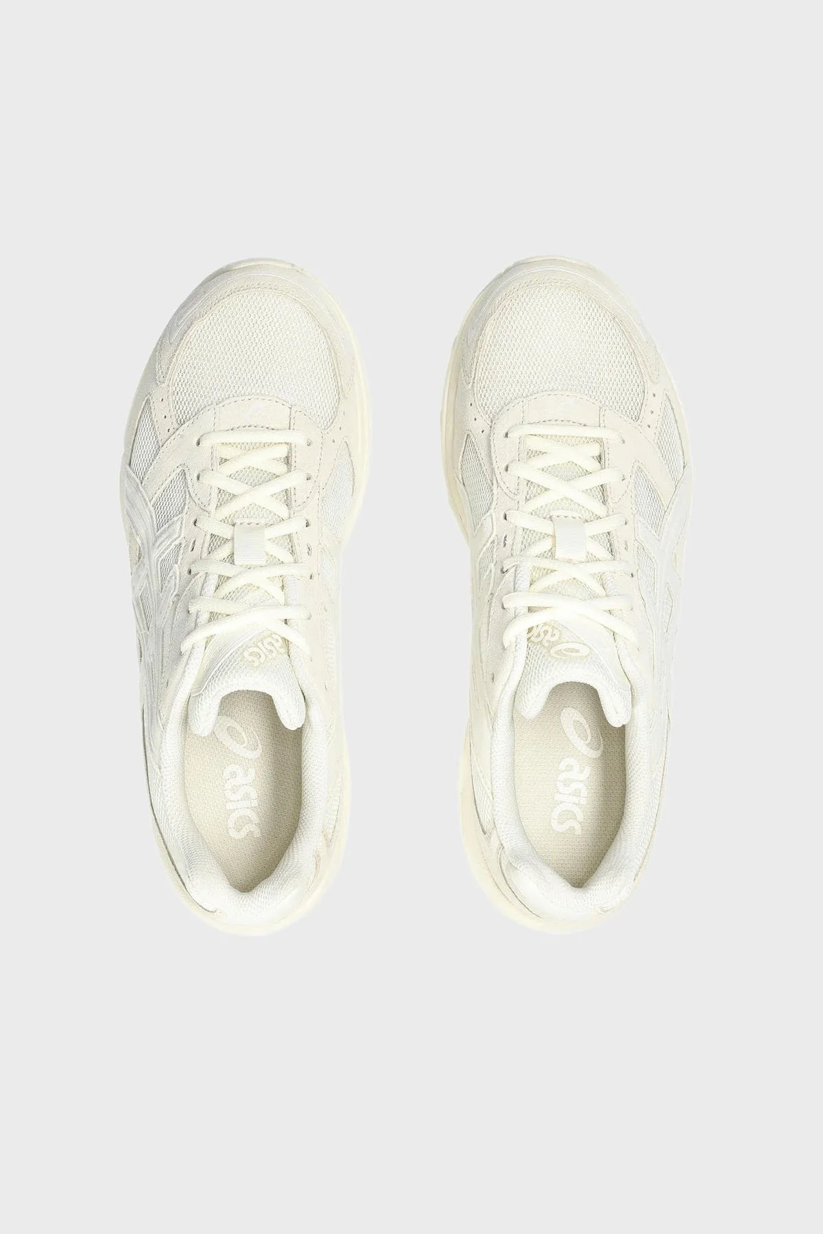 Asics Logolu File Detaylı Sneaker Unisex Ayakkabı 1203A410-100 Krem-Bej - 4