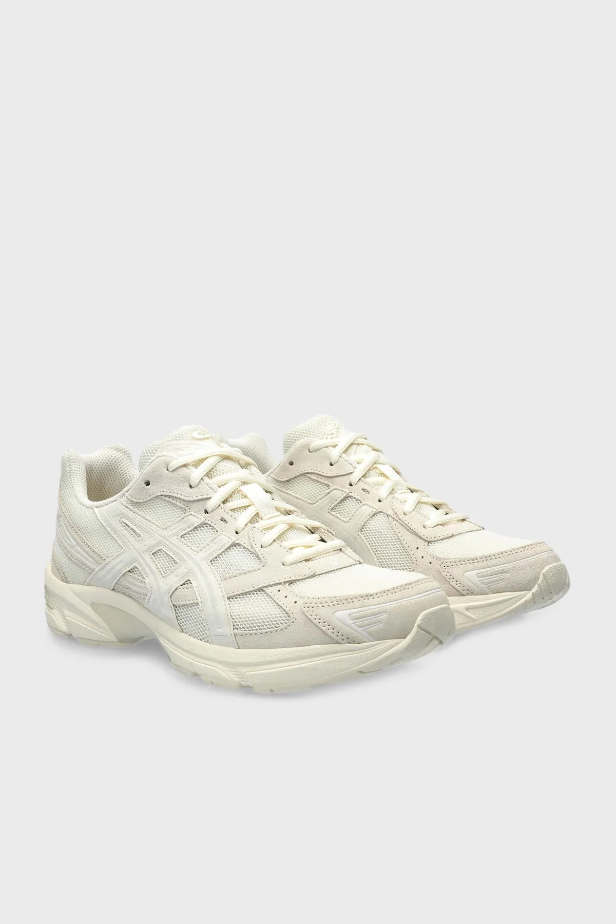 Asics Logolu File Detaylı Sneaker Unisex Ayakkabı 1203A410-100 Krem-Bej - 2