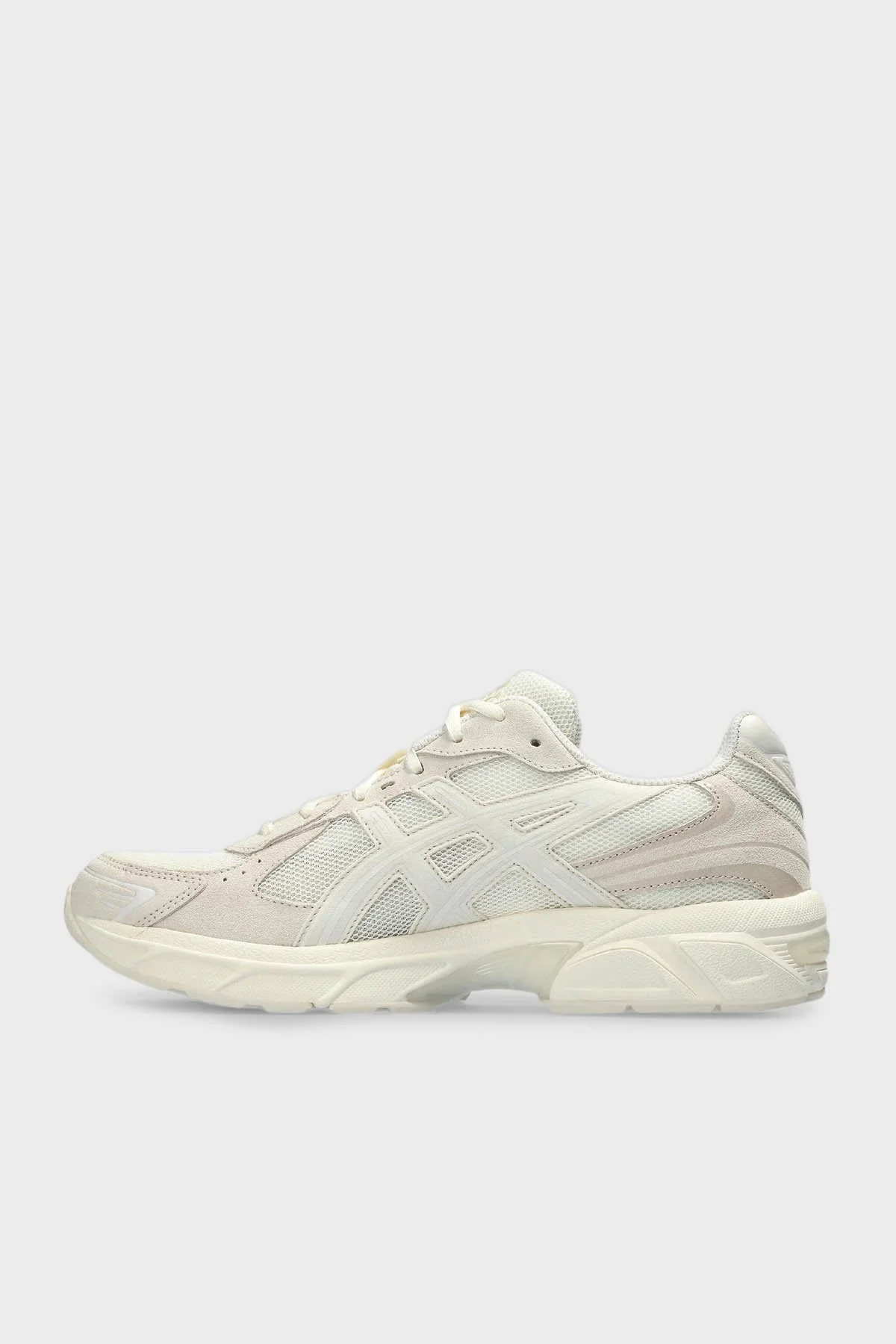 Asics Logolu File Detaylı Sneaker Unisex Ayakkabı 1203A410-100 Krem-Bej - 3