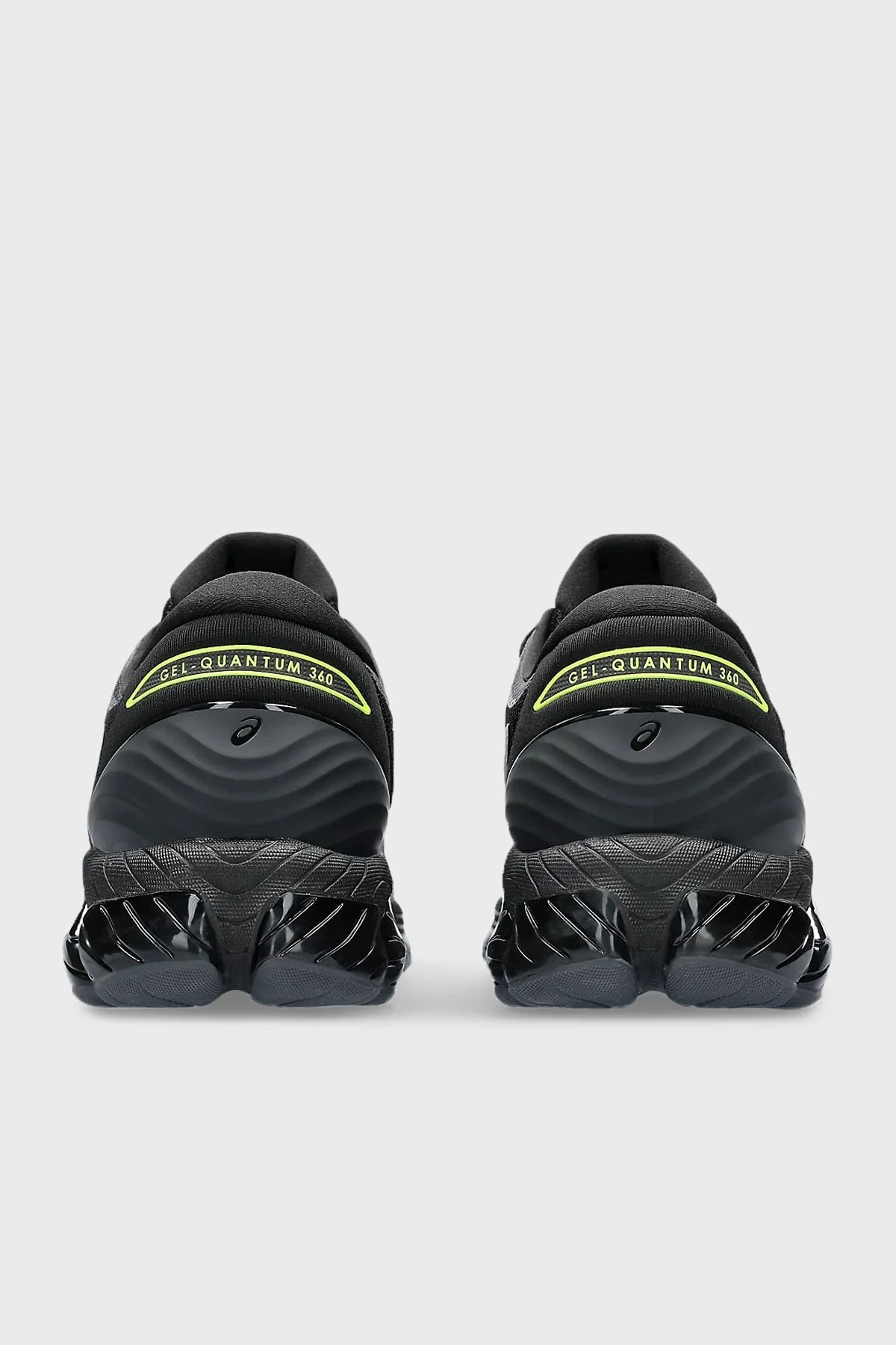 Asics Logolu Sneaker Erkek Ayakkabı 1203A369-001 SİYAH-GÜMÜŞ - 6