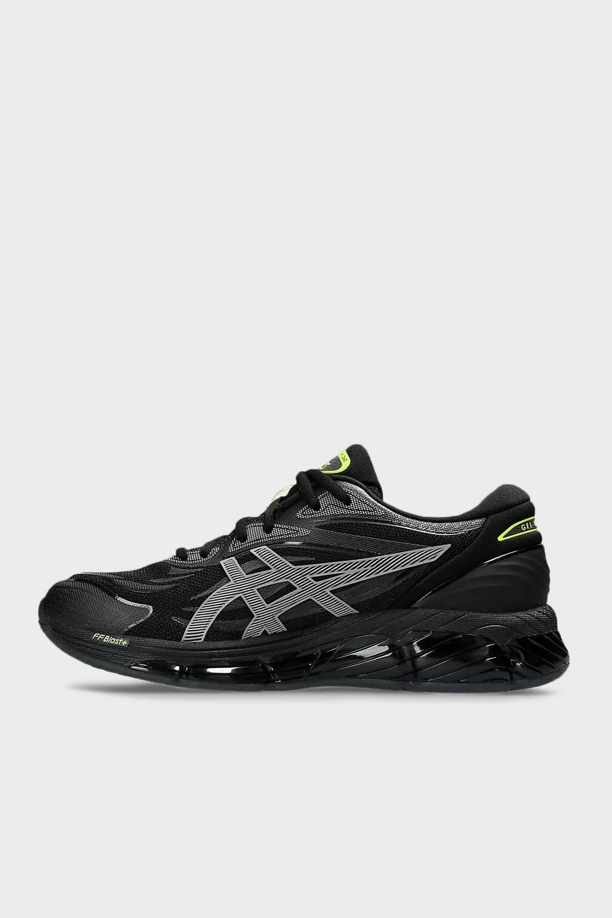 Asics Logolu Sneaker Erkek Ayakkabı 1203A369-001 SİYAH-GÜMÜŞ - 2