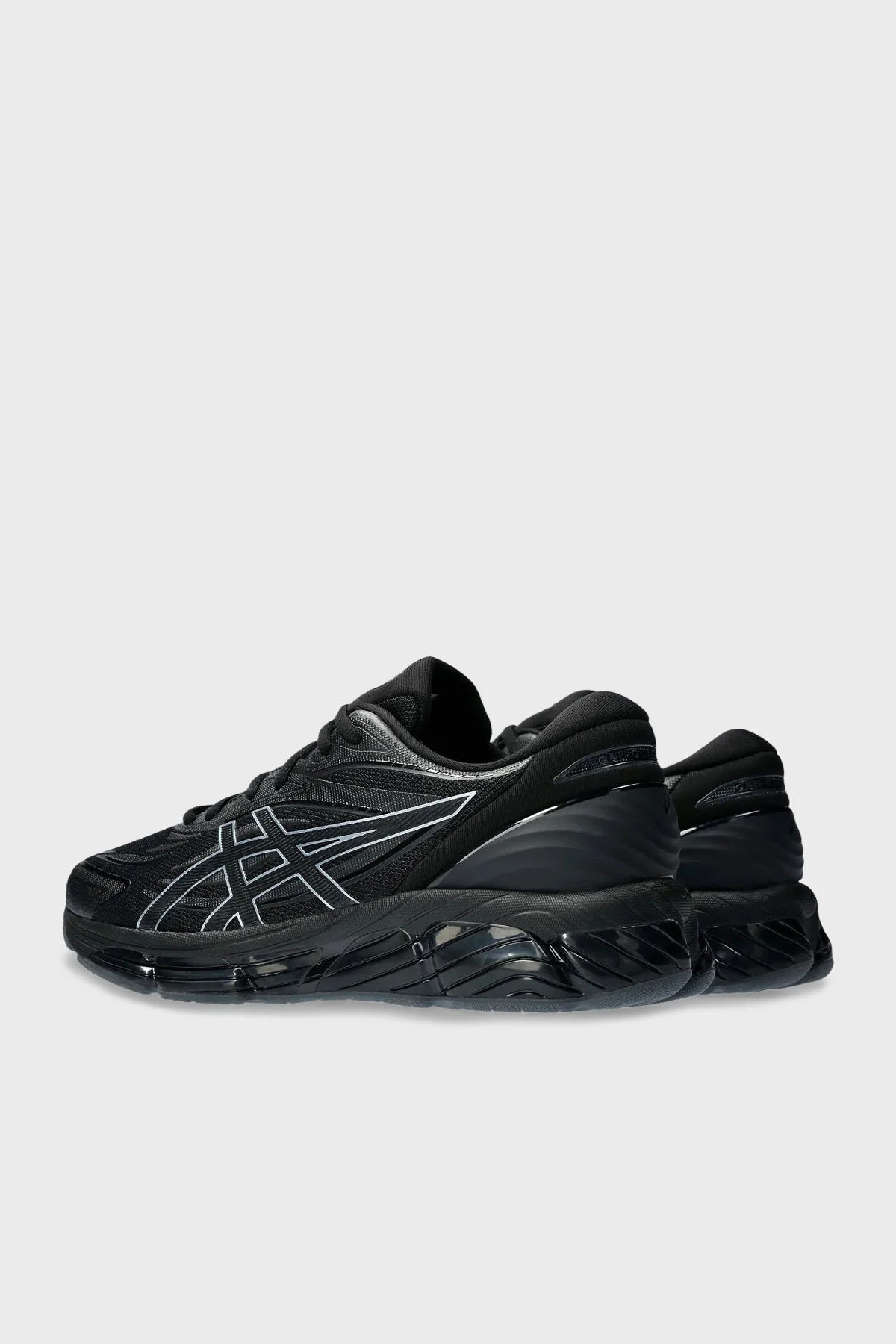 Asics Logolu Sneaker Unisex Ayakkabı 1203A305-001 SİYAH - 5