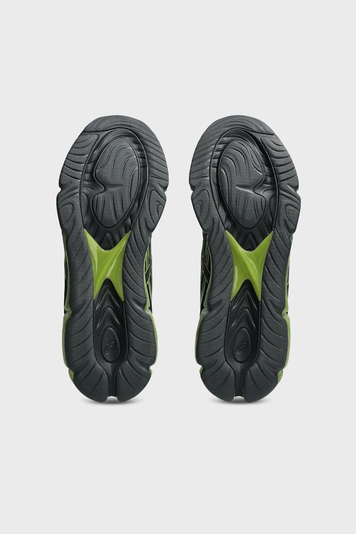 Asics Logolu Sneaker Unisex Ayakkabı 1203A305-010 SİYAH-YEŞİL - 6