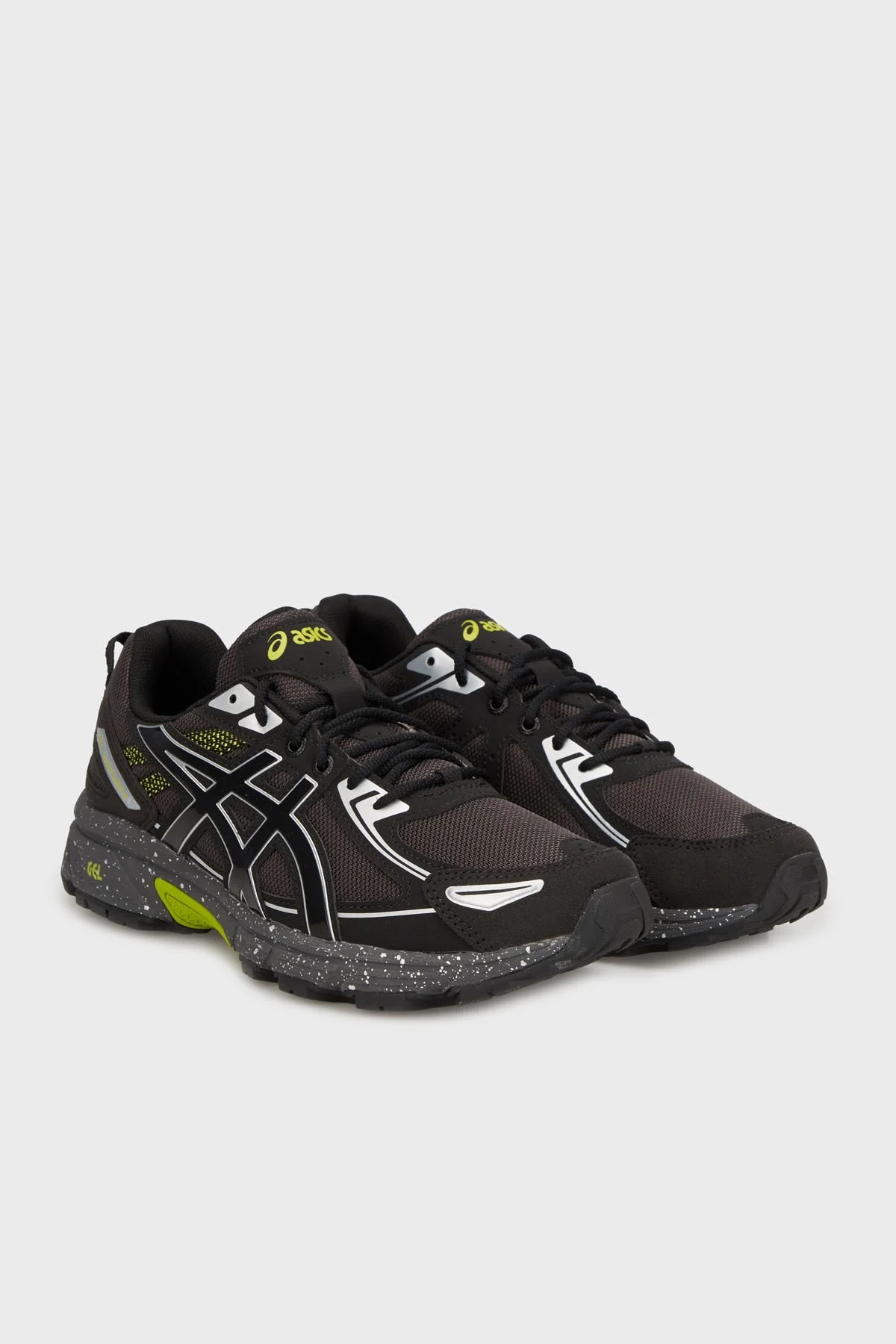 Asics Logolu Sneaker Unisex Ayakkabı 1203A438-027 GRİ-SİYAH - 3