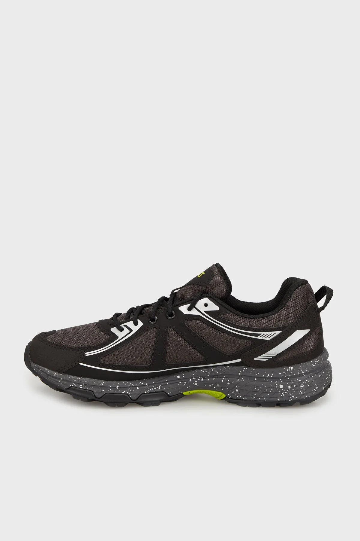 Asics Logolu Sneaker Unisex Ayakkabı 1203A438-027 GRİ-SİYAH - 2