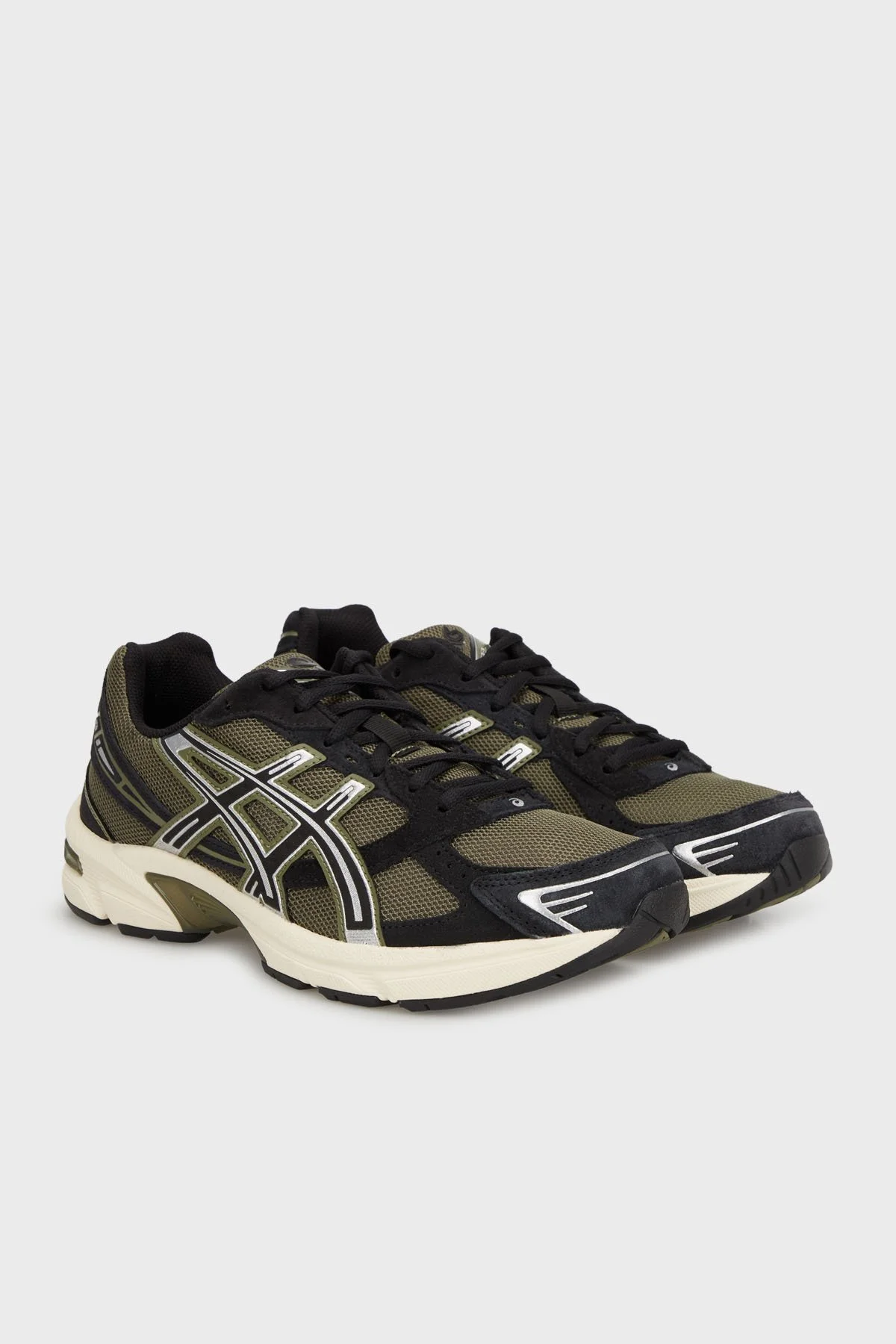 Asics Logolu Sneaker Unisex Ayakkabı 1203A610-300 HAKİ-SİYAH - 3