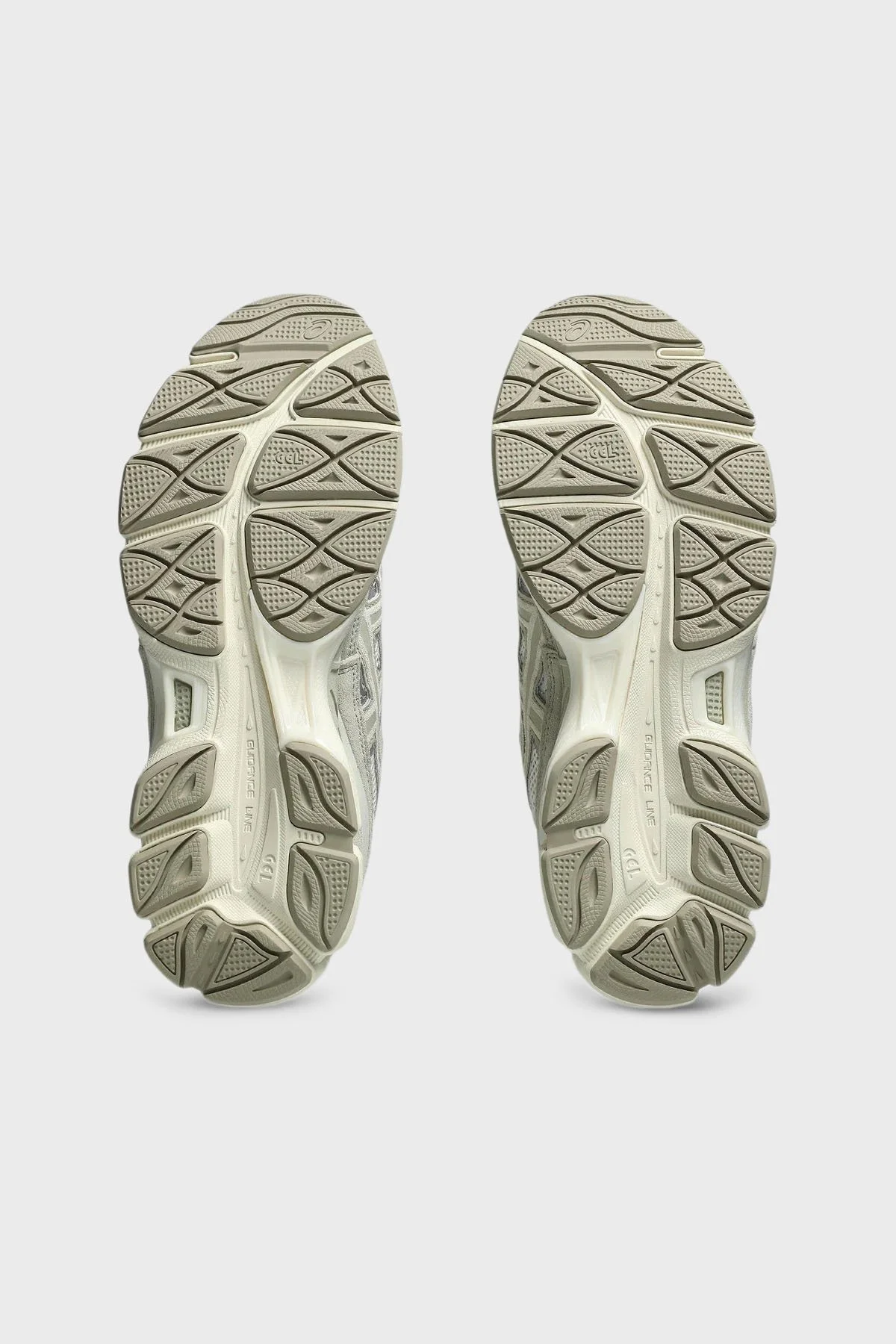 Asics Logolu Süet Detaylı Sneaker Unisex Ayakkabı 1203A383-112 KREM-GRİ - 6