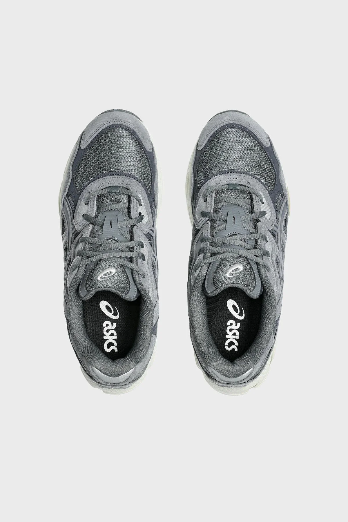 Asics Logolu Süet Detaylı Sneaker Unisex Ayakkabı 1203A739-020 GRİ-KOYU GRİ - 4