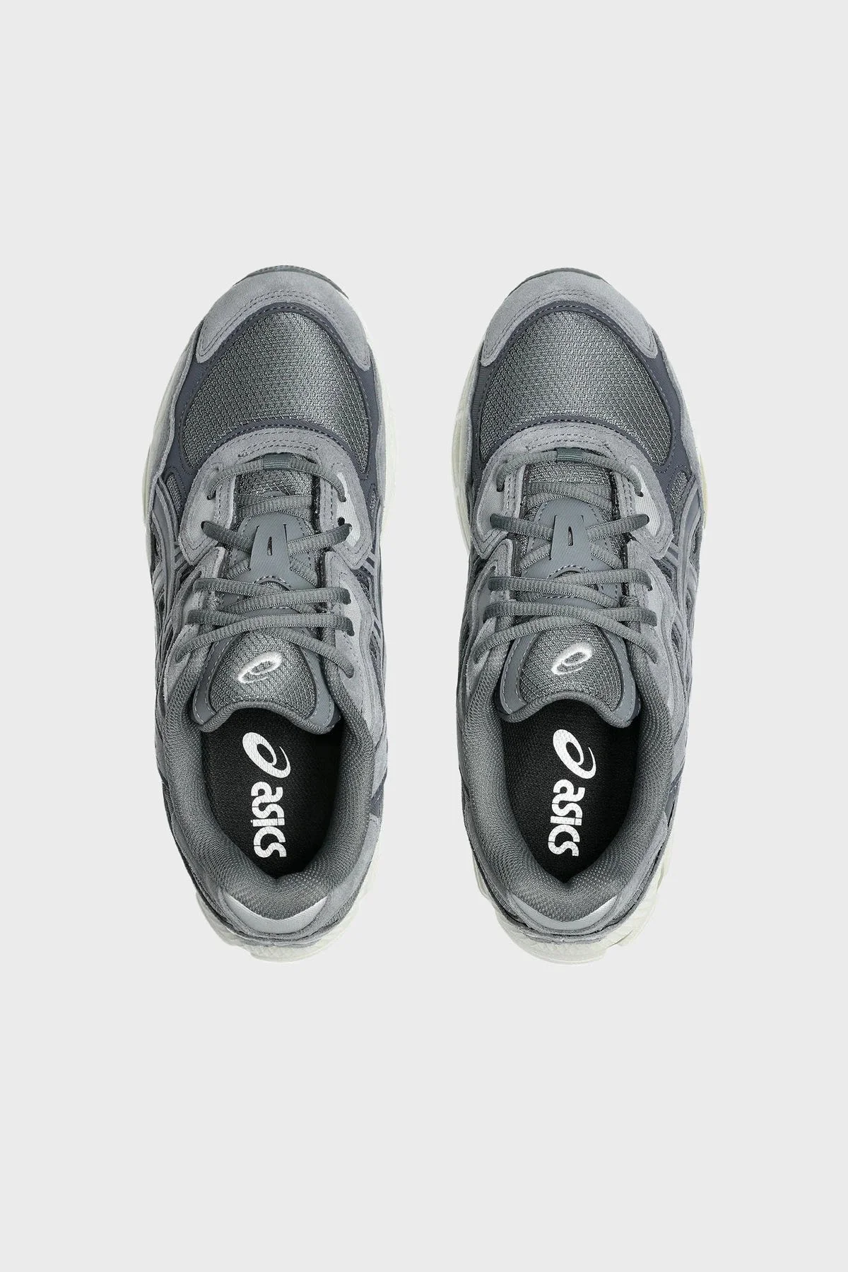 Asics Logolu Süet Detaylı Sneaker Unisex Ayakkabı 1203A739-020 GRİ-KOYU GRİ - 4