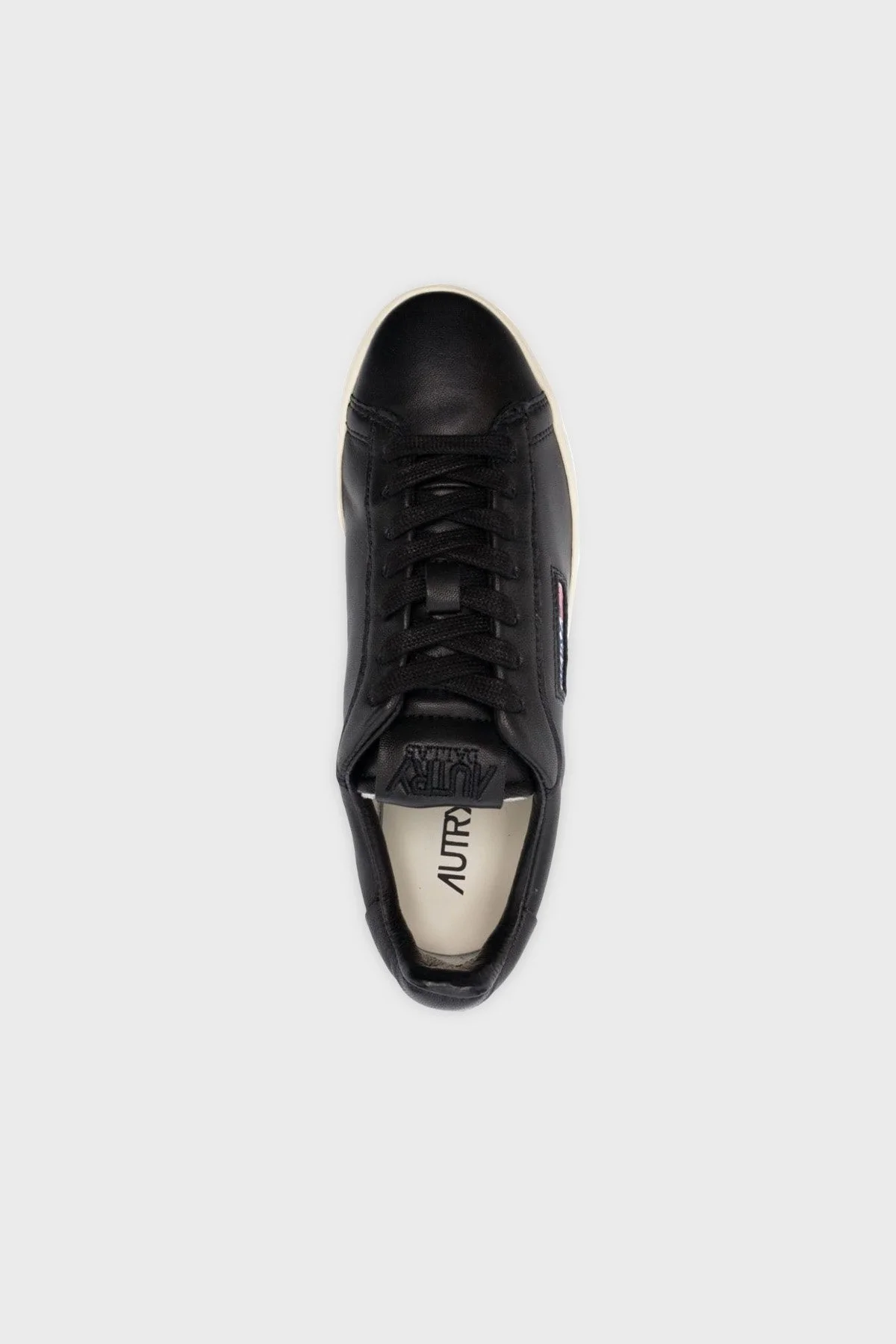 Autry Dallas Hakiki Deri Sneaker Kadın Ayakkabı ADLW-GG40 SİYAH - 4