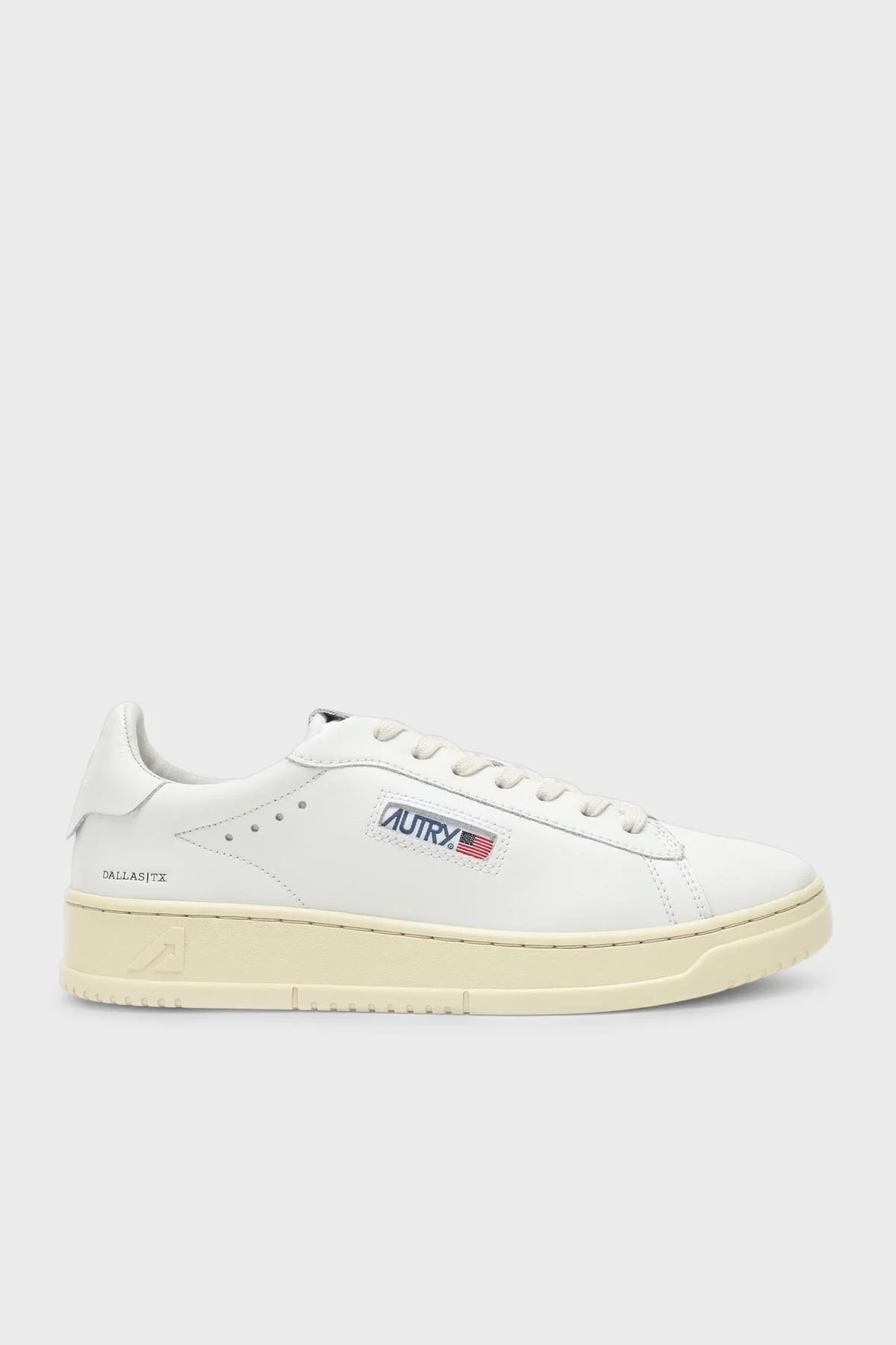 Autry Dallas Hakiki Deri Sneaker Kadın Ayakkabı ADLW-NW01 BEYAZ - 1