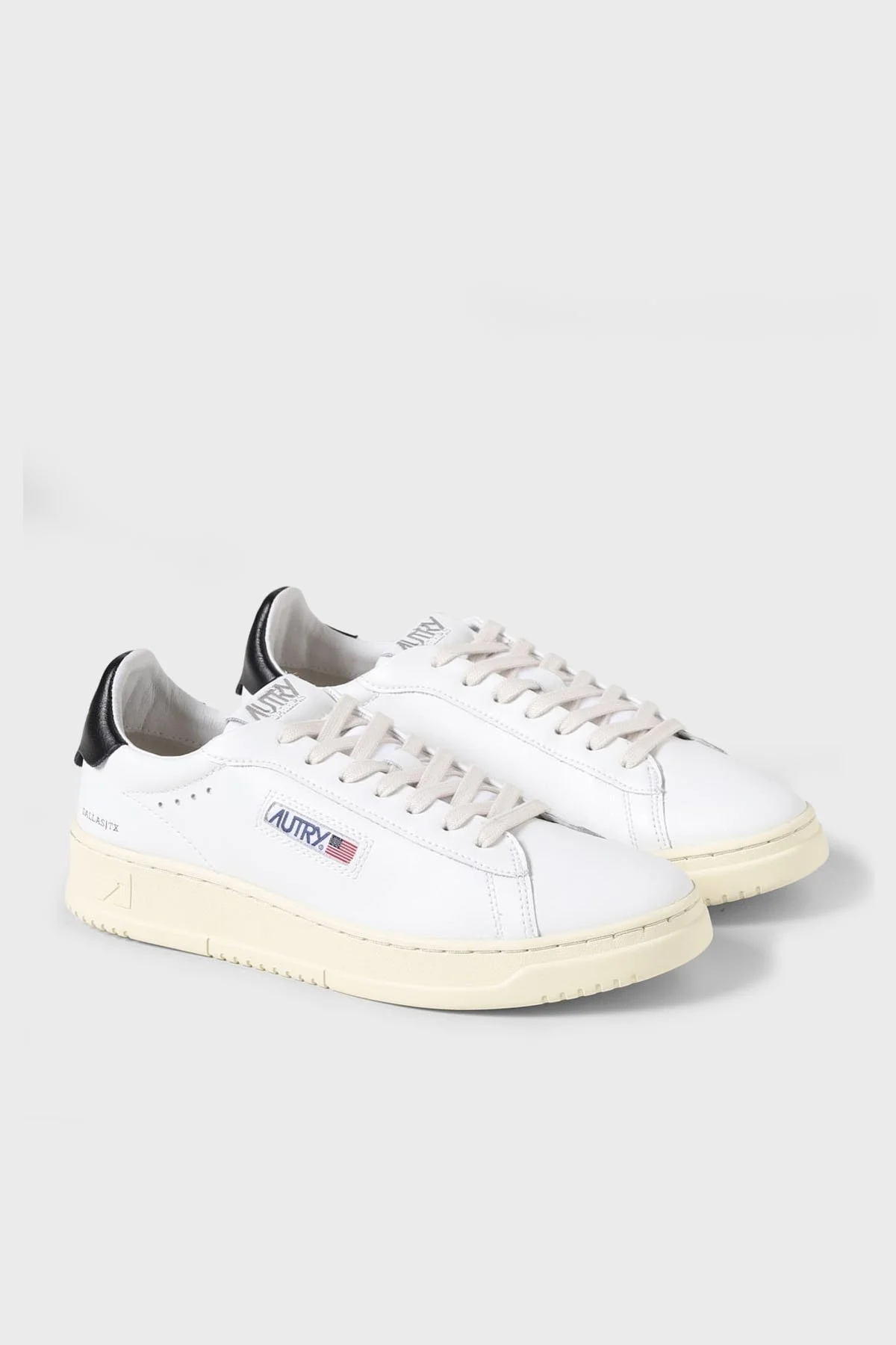 Autry Dallas Hakiki Deri Sneaker Erkek Ayakkabı ADLM-NW08 BEYAZ-SİYAH - 2