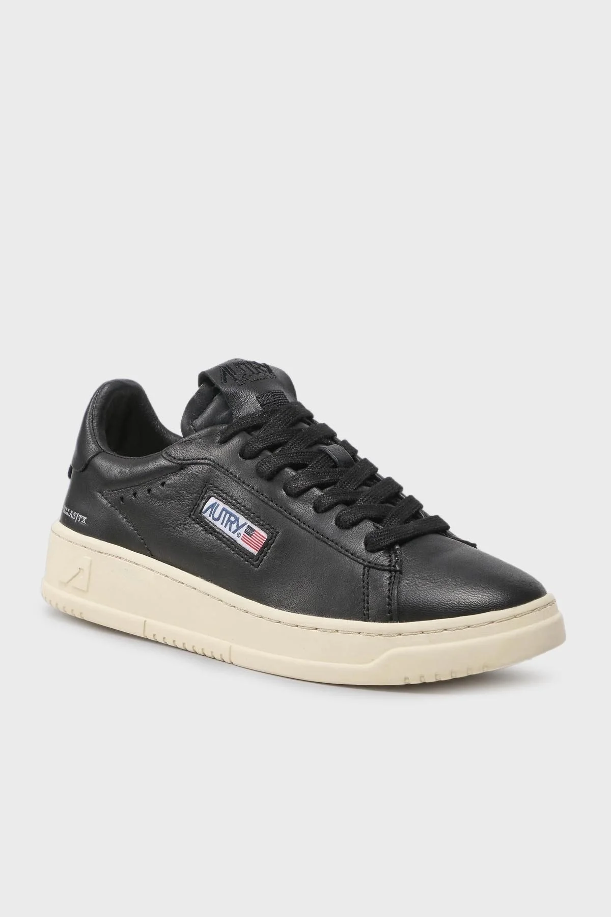 Autry Dallas Hakiki Yumuşak Deri Sneaker Erkek Ayakkabı ADLM-GG40 SİYAH - 2