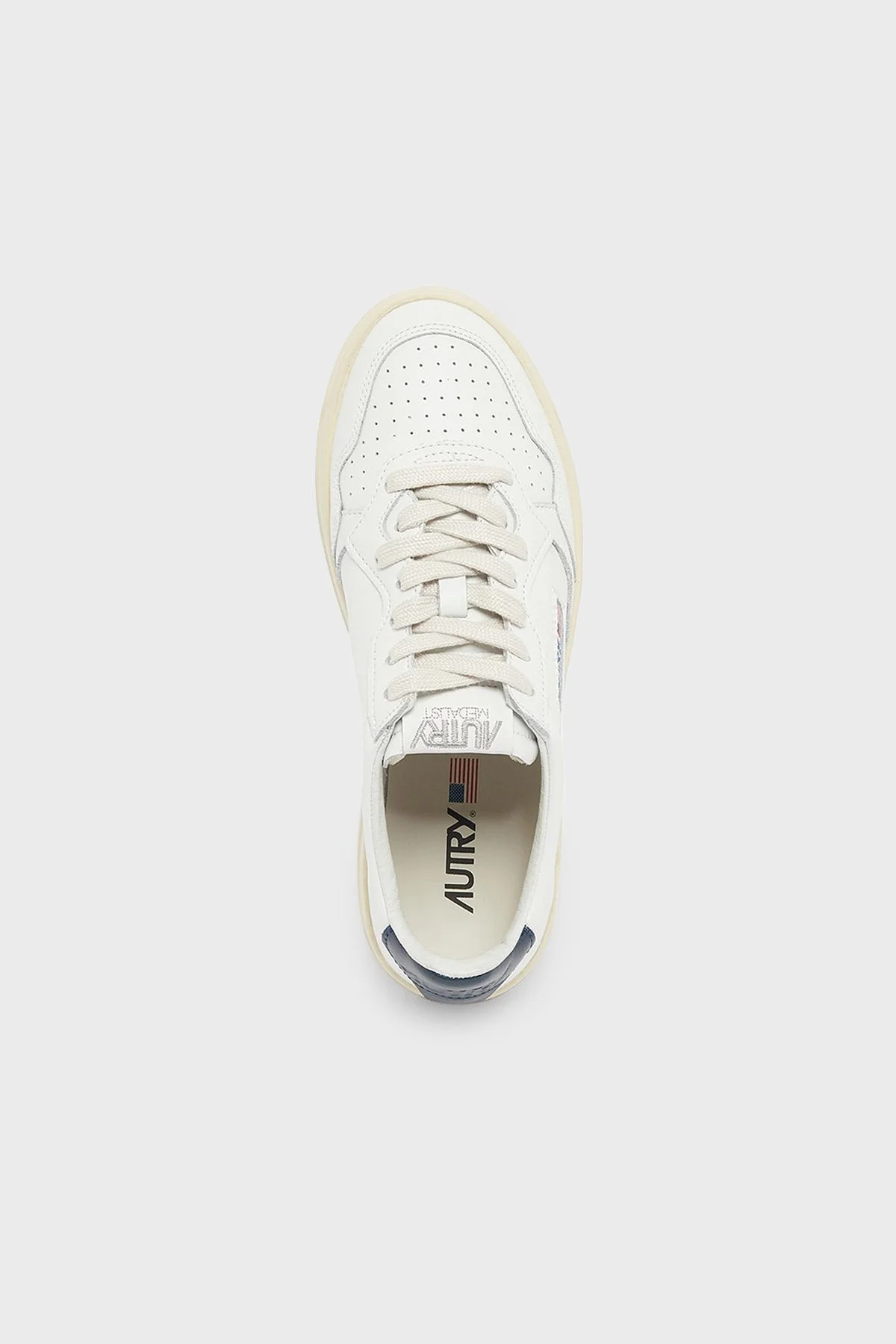 Autry Medalist Hakiki Deri Sneaker Kadın Ayakkabı AULW-LL12 BEYAZ - 6