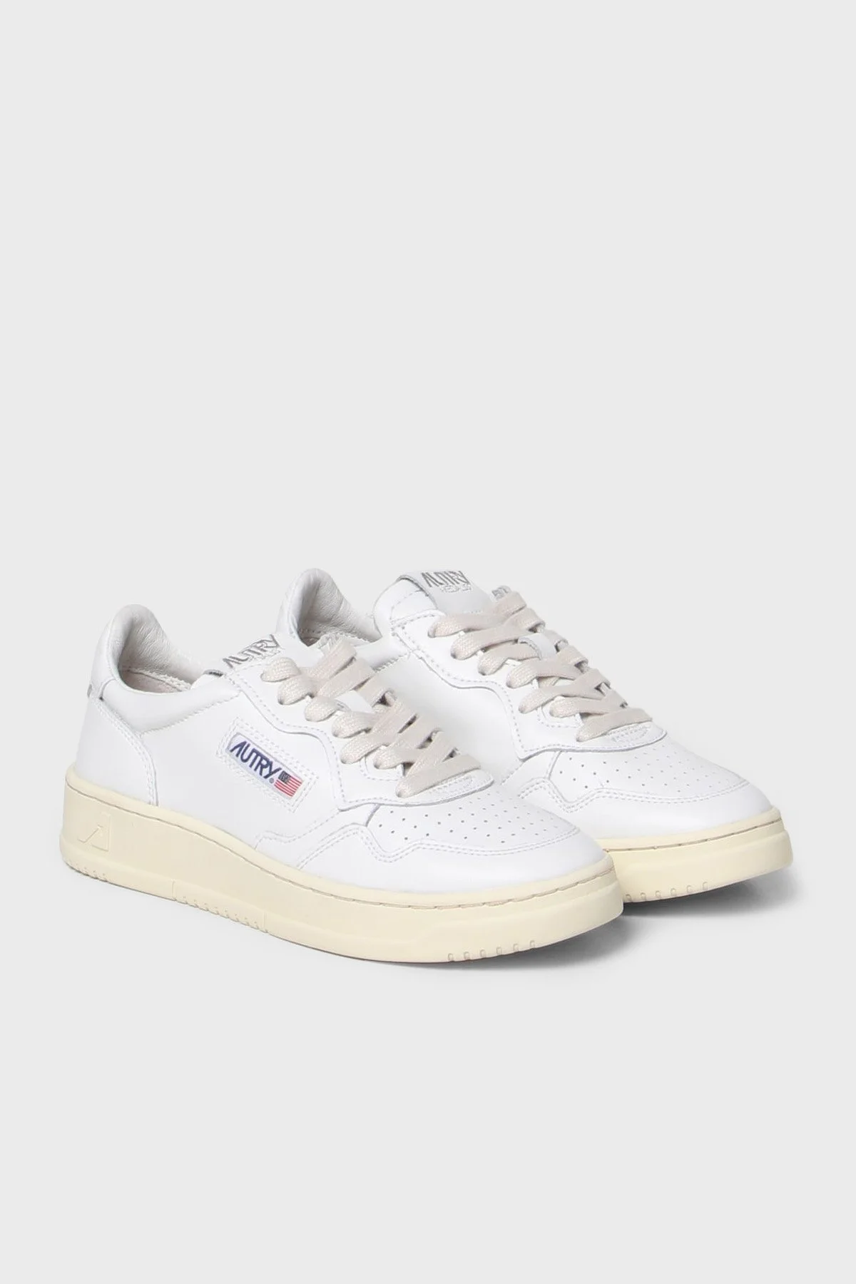 Autry Medalist Hakiki Deri Sneaker Bayan Ayakkabı AULW-LL15 BEYAZ - 2
