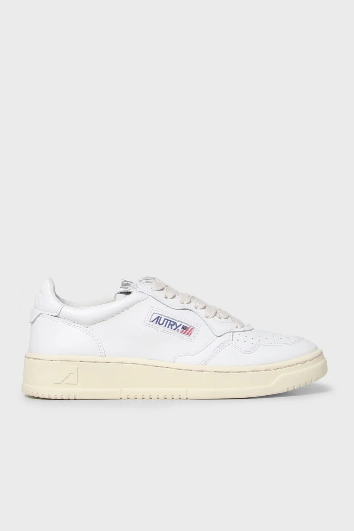 Autry Medalist Hakiki Deri Sneaker Kadın Ayakkabı AULW-LL15 BEYAZ - 1