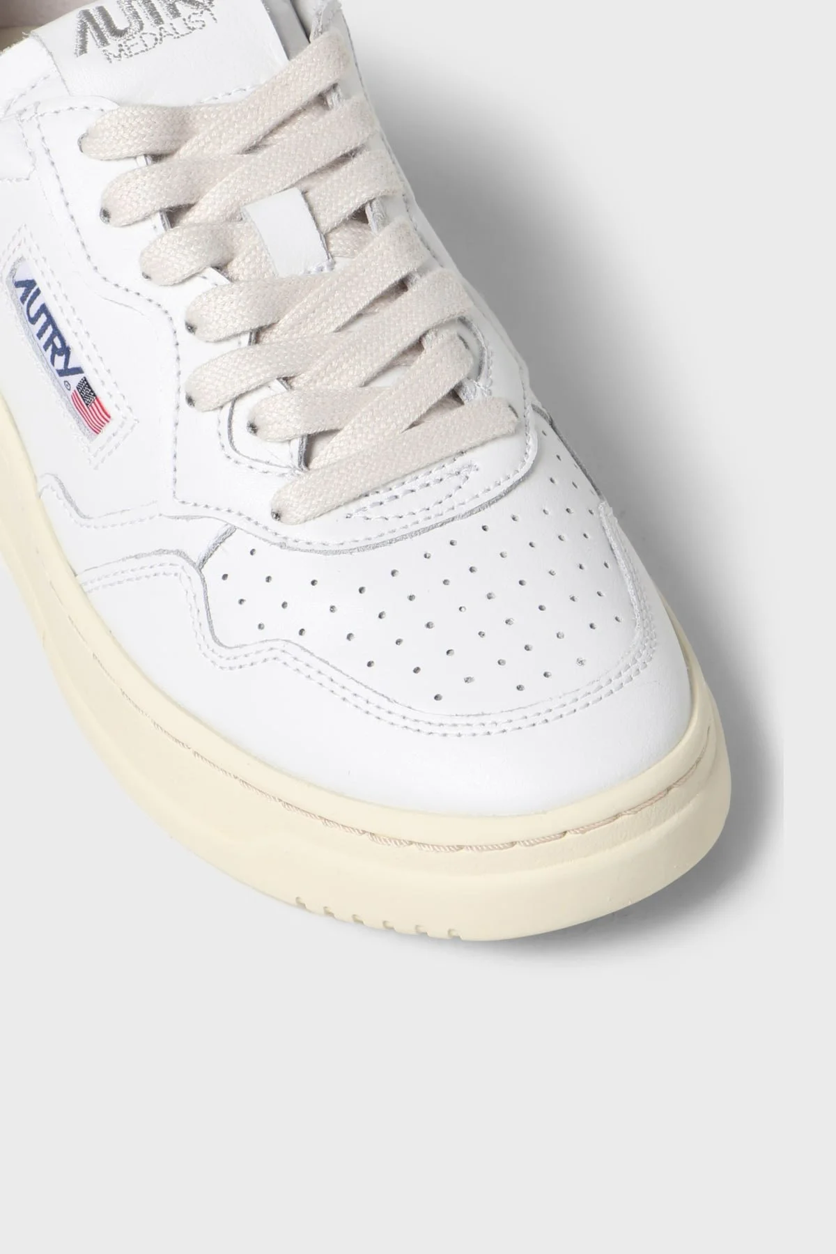 Autry Medalist Hakiki Deri Sneaker Kadın Ayakkabı AULW-LL15 BEYAZ - 4