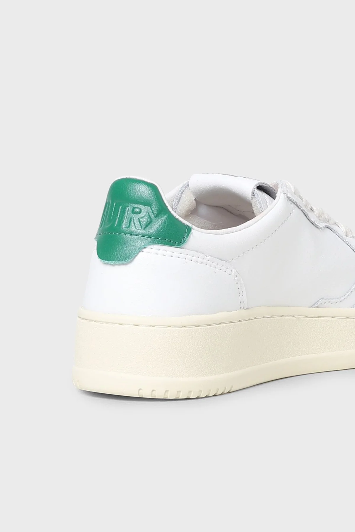 Autry Medalist Hakiki Deri Sneaker Kadın Ayakkabı AULW-LL20 BEYAZ-YEŞİL - 3