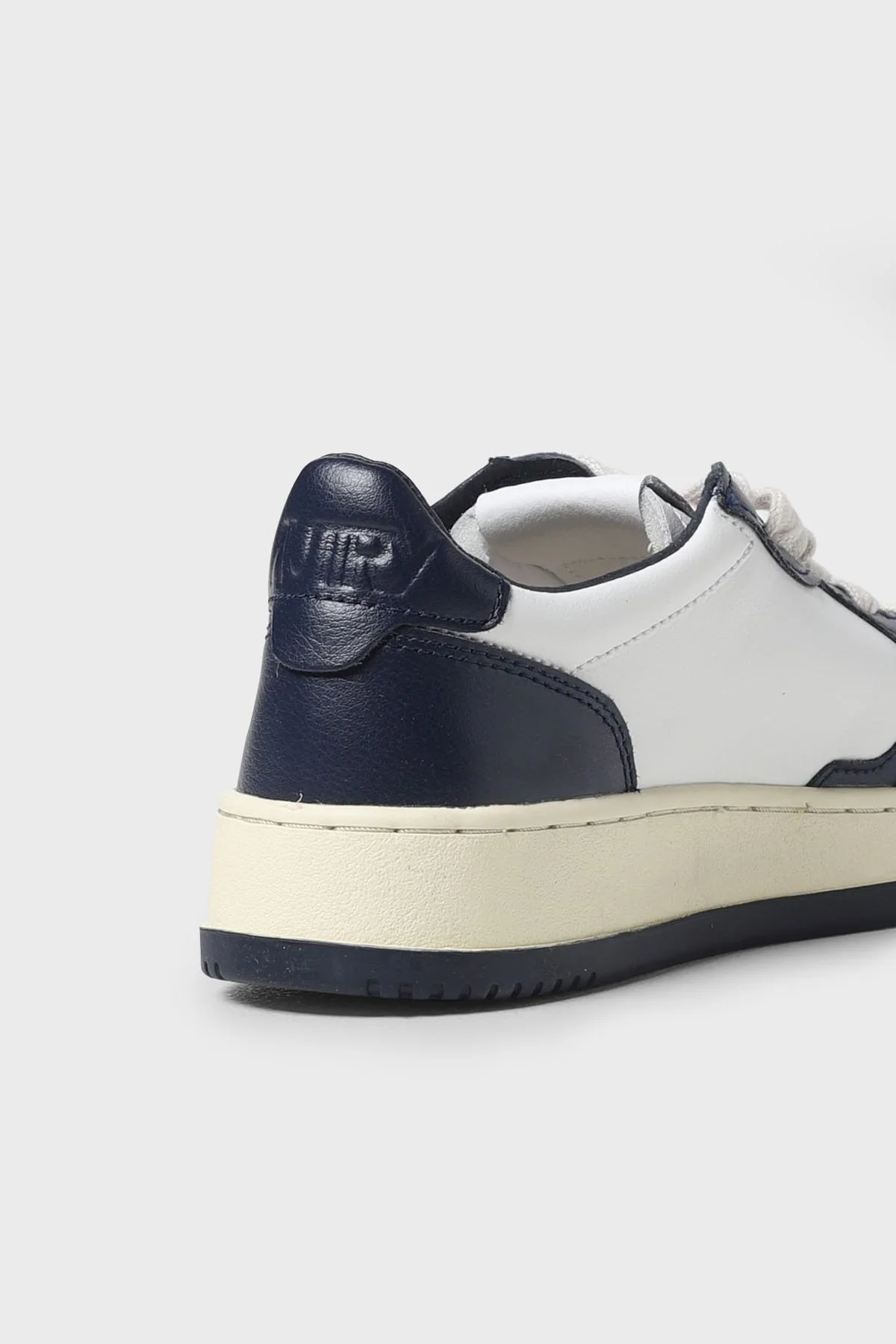 Autry Medalist Hakiki Deri Sneaker Kadın Ayakkabı AULW-WB04 BEYAZ-LACİVERT - 3