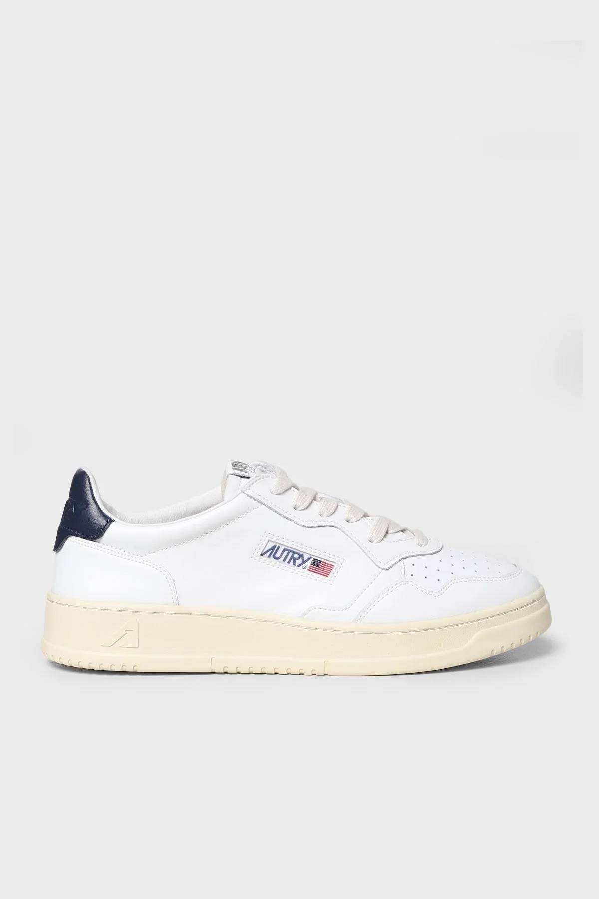 Autry Medalist Hakiki Deri Sneaker Erkek Ayakkabı AULM-LL12 BEYAZ - 1